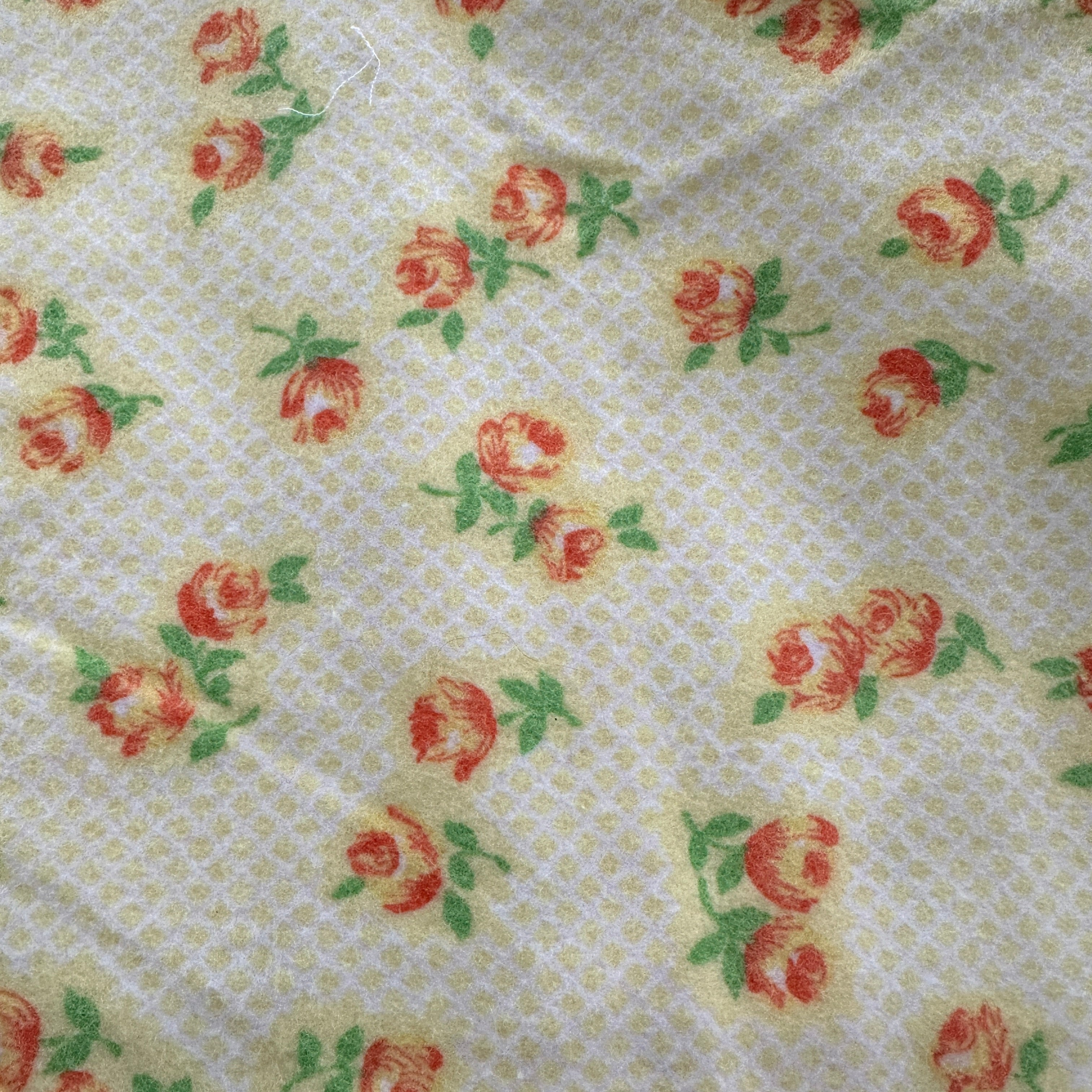 220cms Sweet Vintage Brushed Cotton FABRIC
