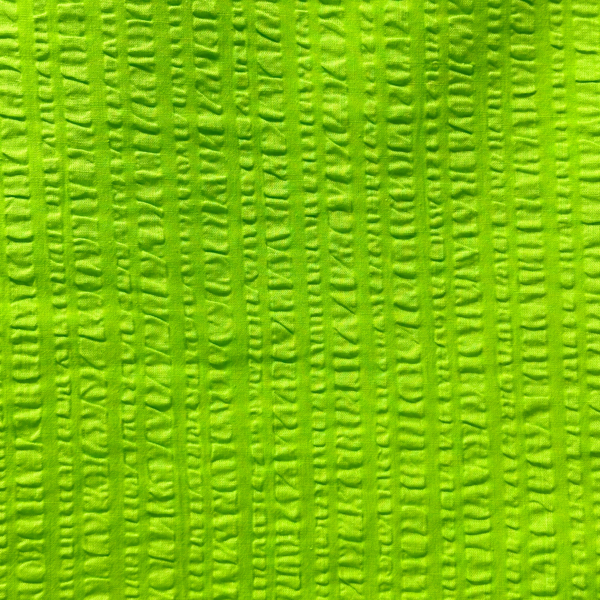 260cms Bright Green Vintage Fabric