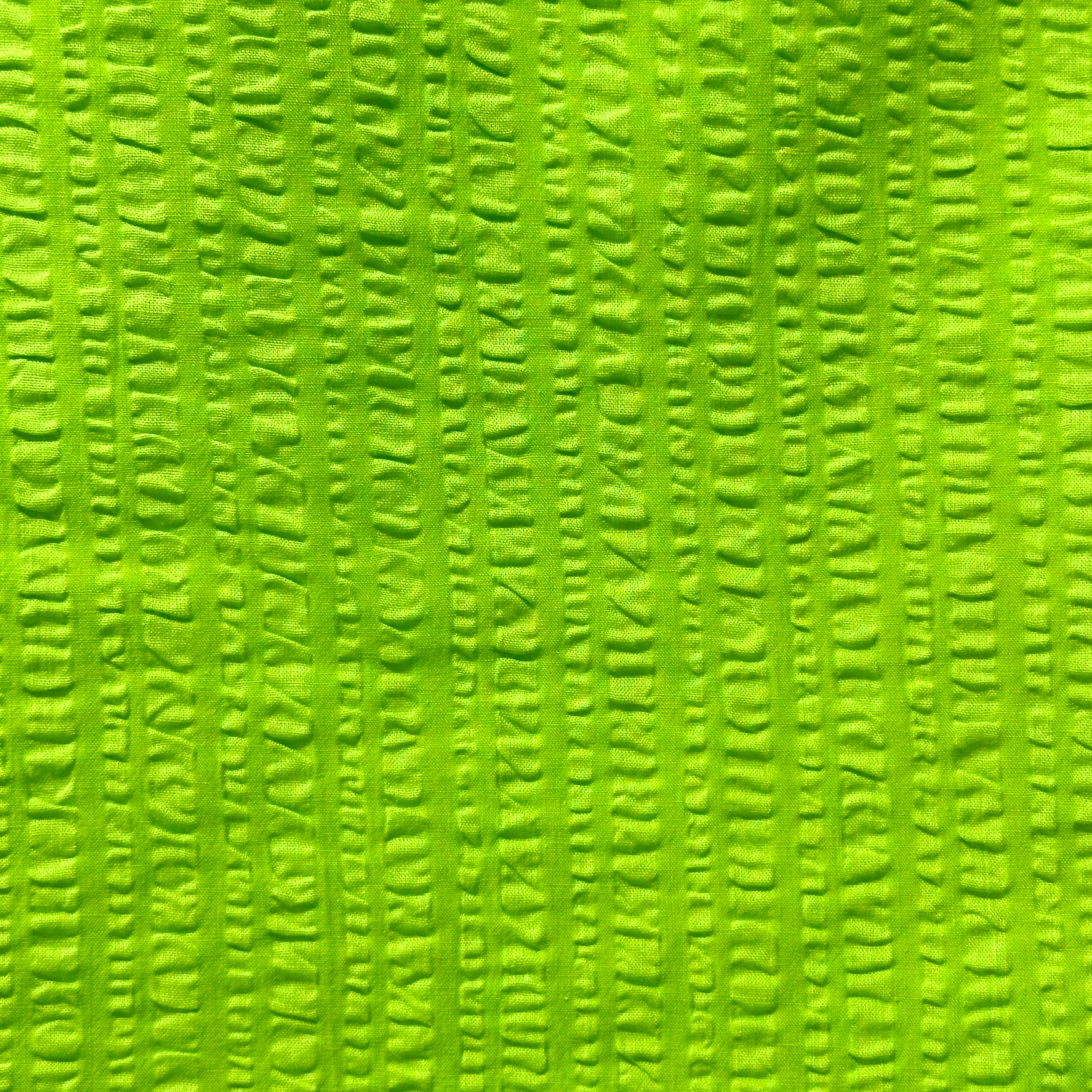260cms Bright Green Vintage Fabric