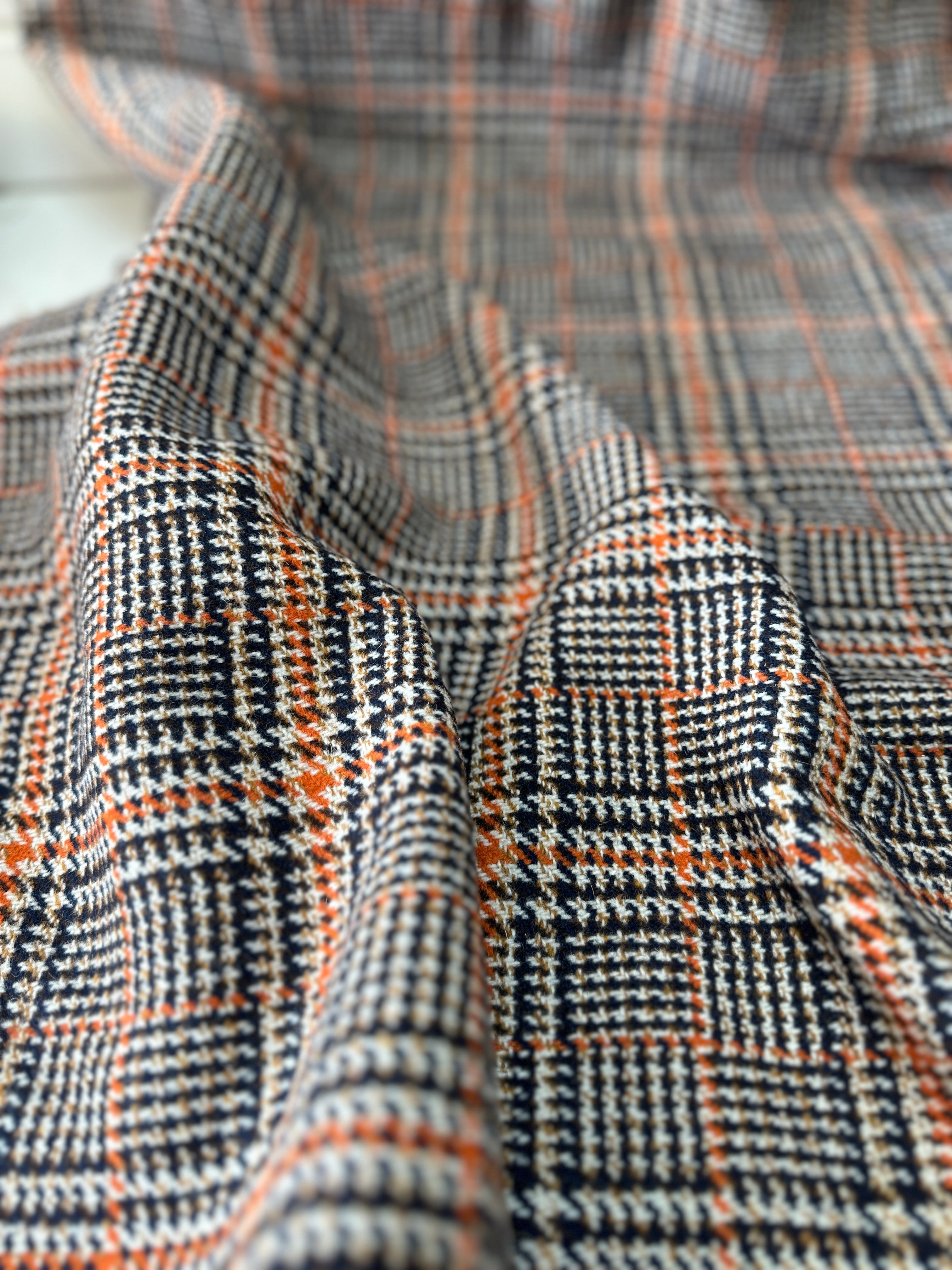 390cms FAB Vintage WOOL Fabric Thick