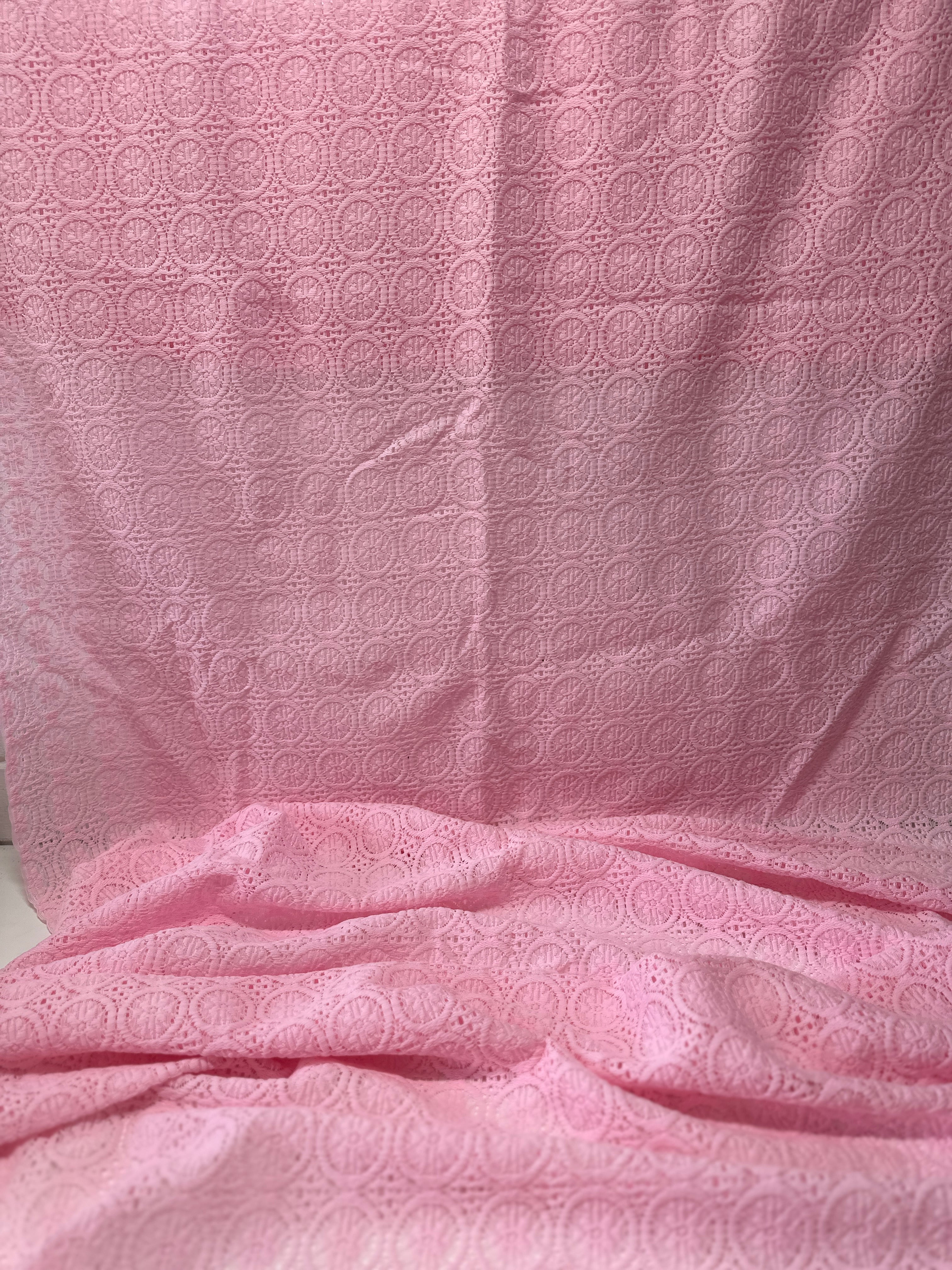 220cms Cute PINK Lace Fabric