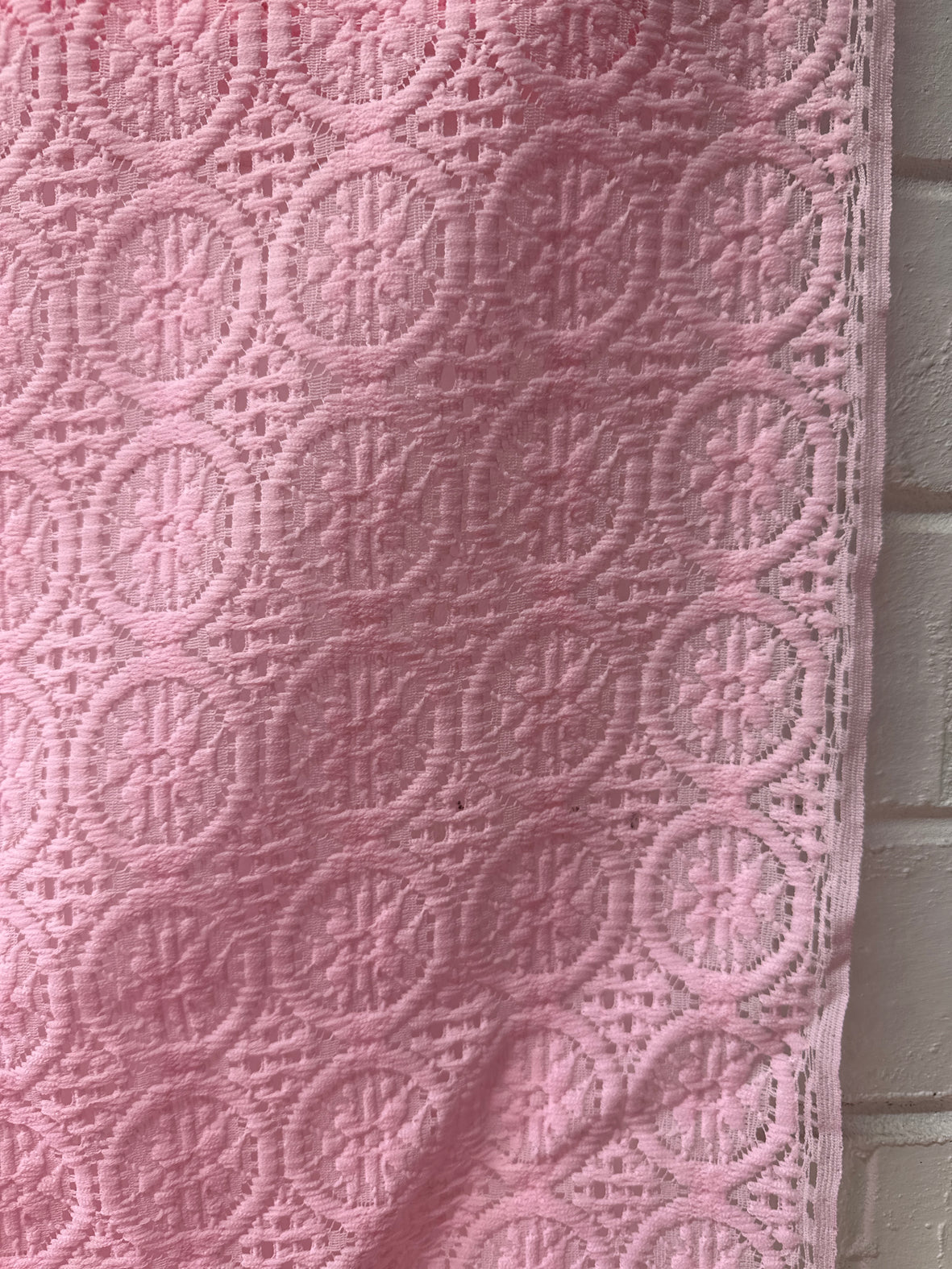 220cms Cute PINK Lace Fabric