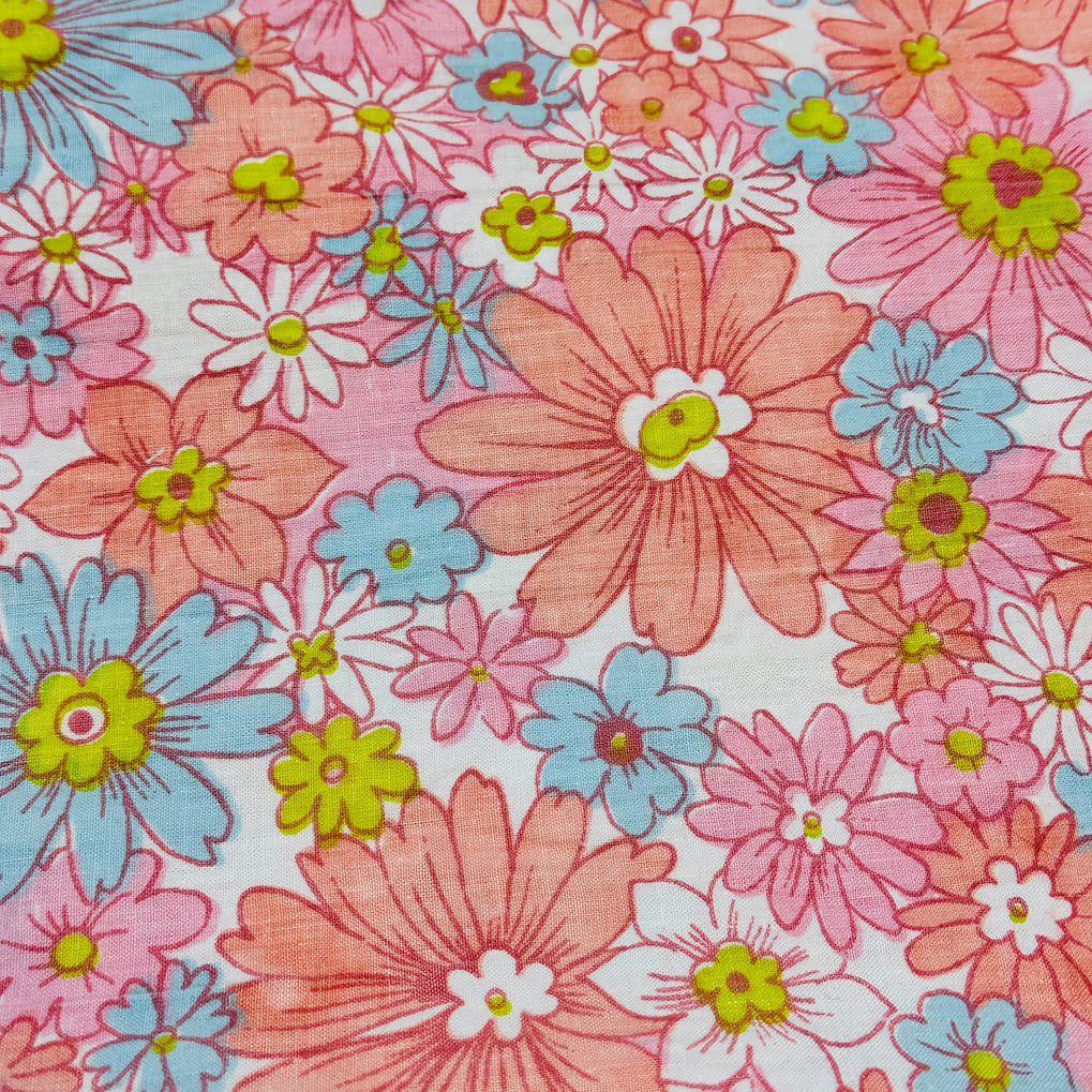 250cms Cute Cotton Vintage Sheet Fabric