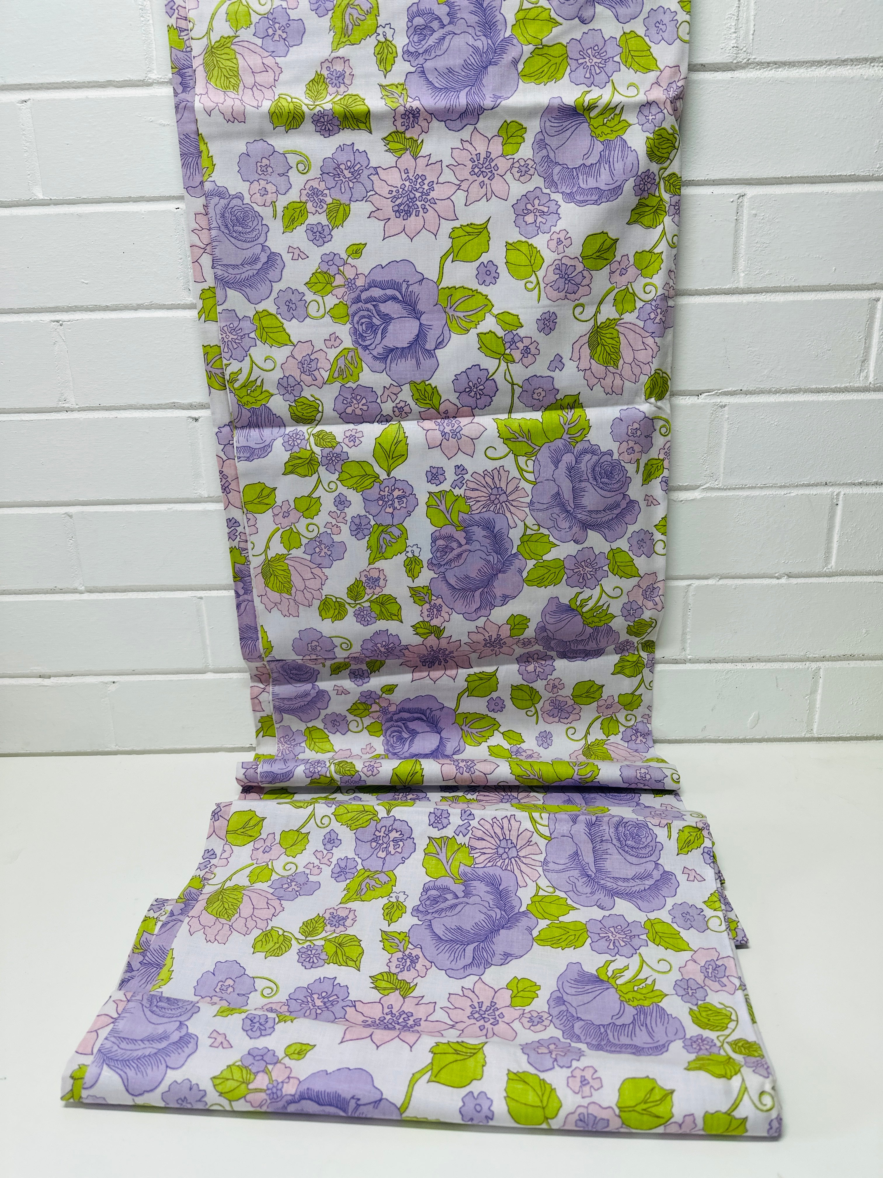 150cms UNUSED Vintage Cotton Sheet FABRIC
