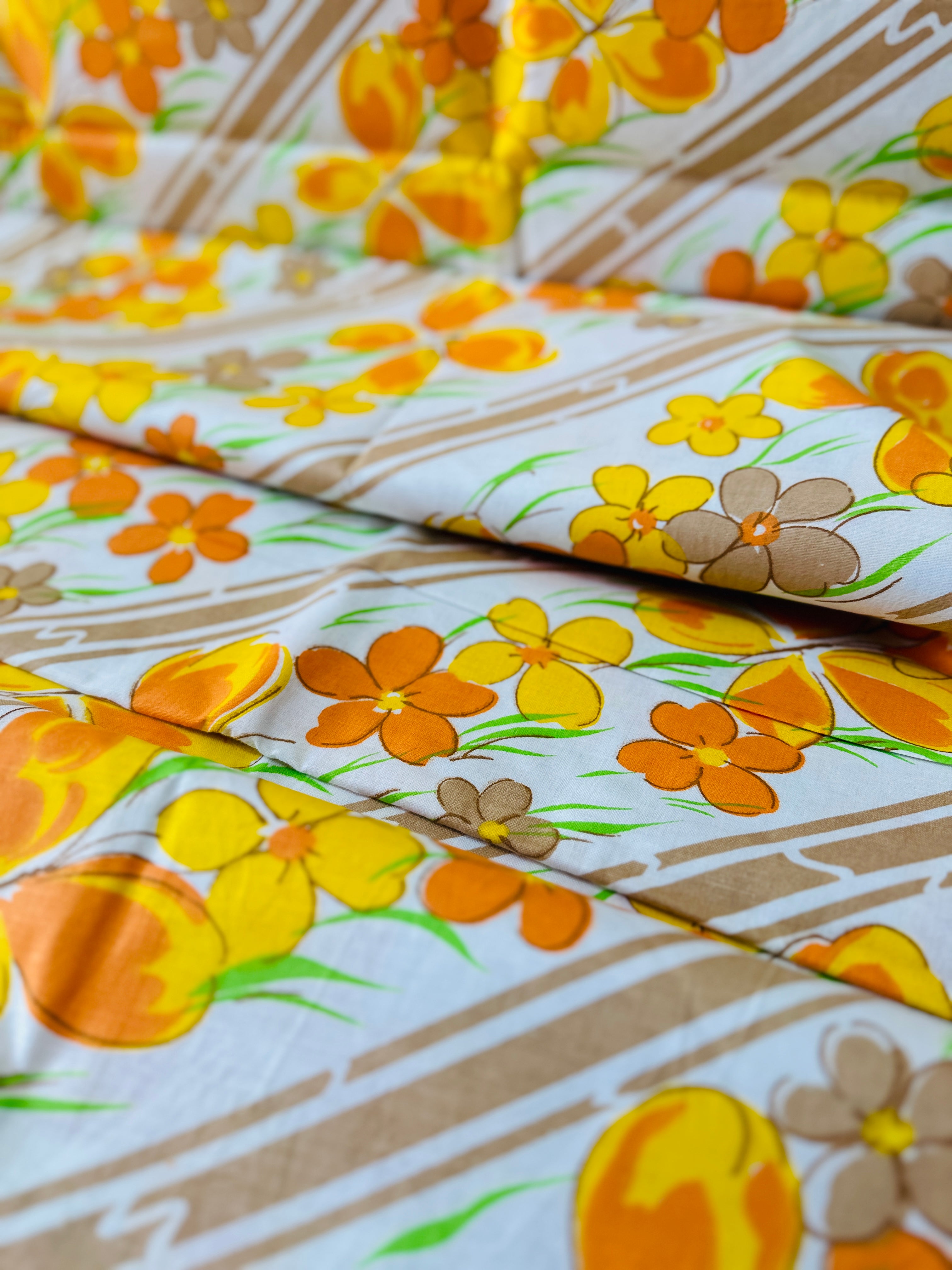 240cms Amazing All Cotton Vintage FABRIC Unused