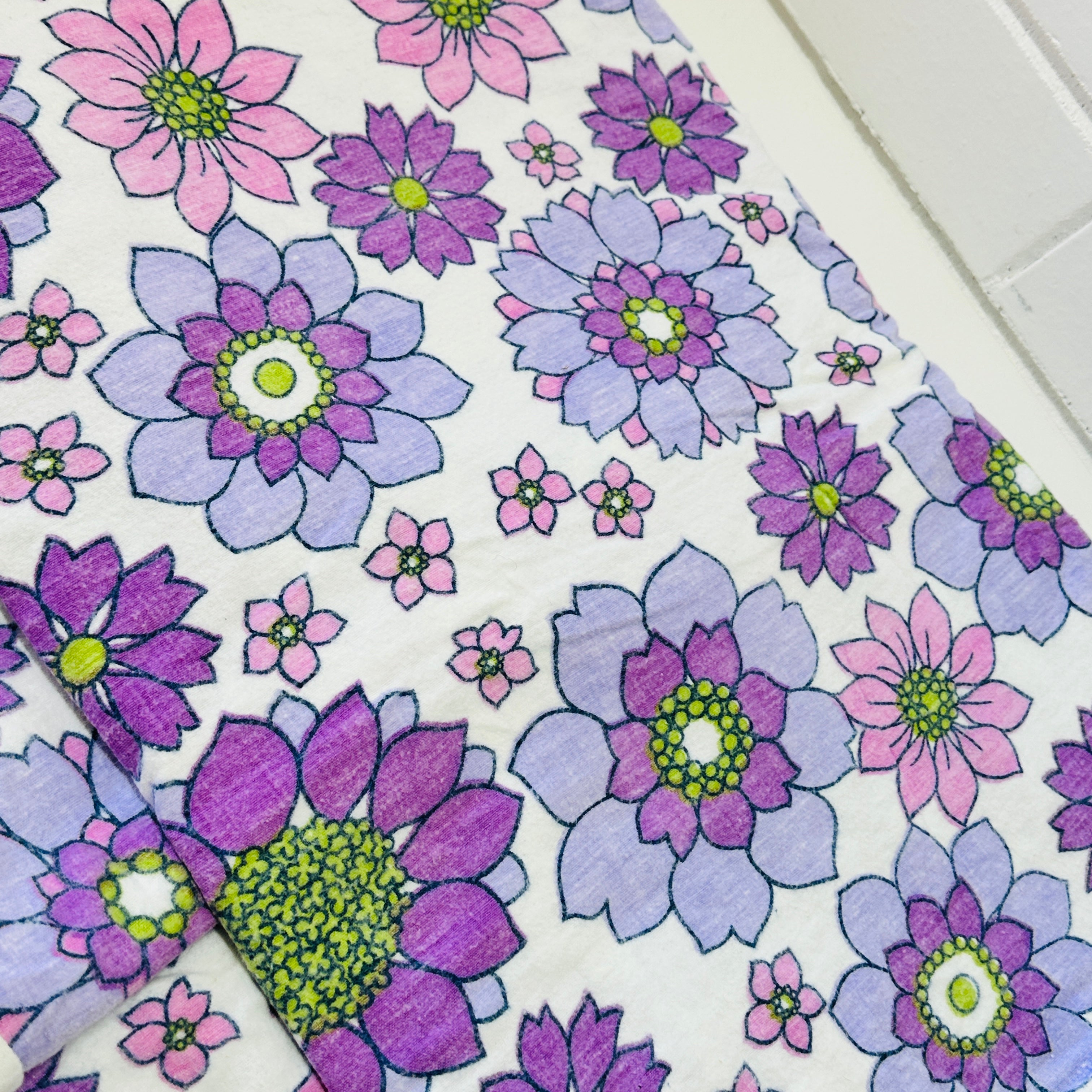 220cms Vintage Brushed Cotton Sheet FABRIC