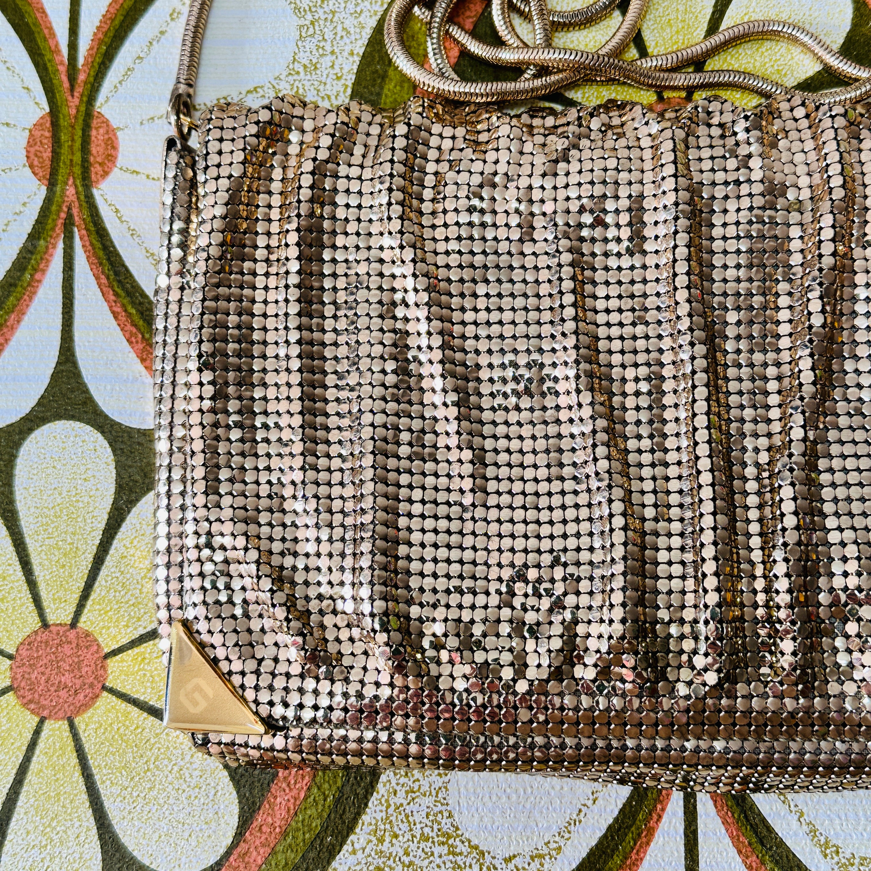 RARE Vintage Mesh Glomesh Handbag DISCO