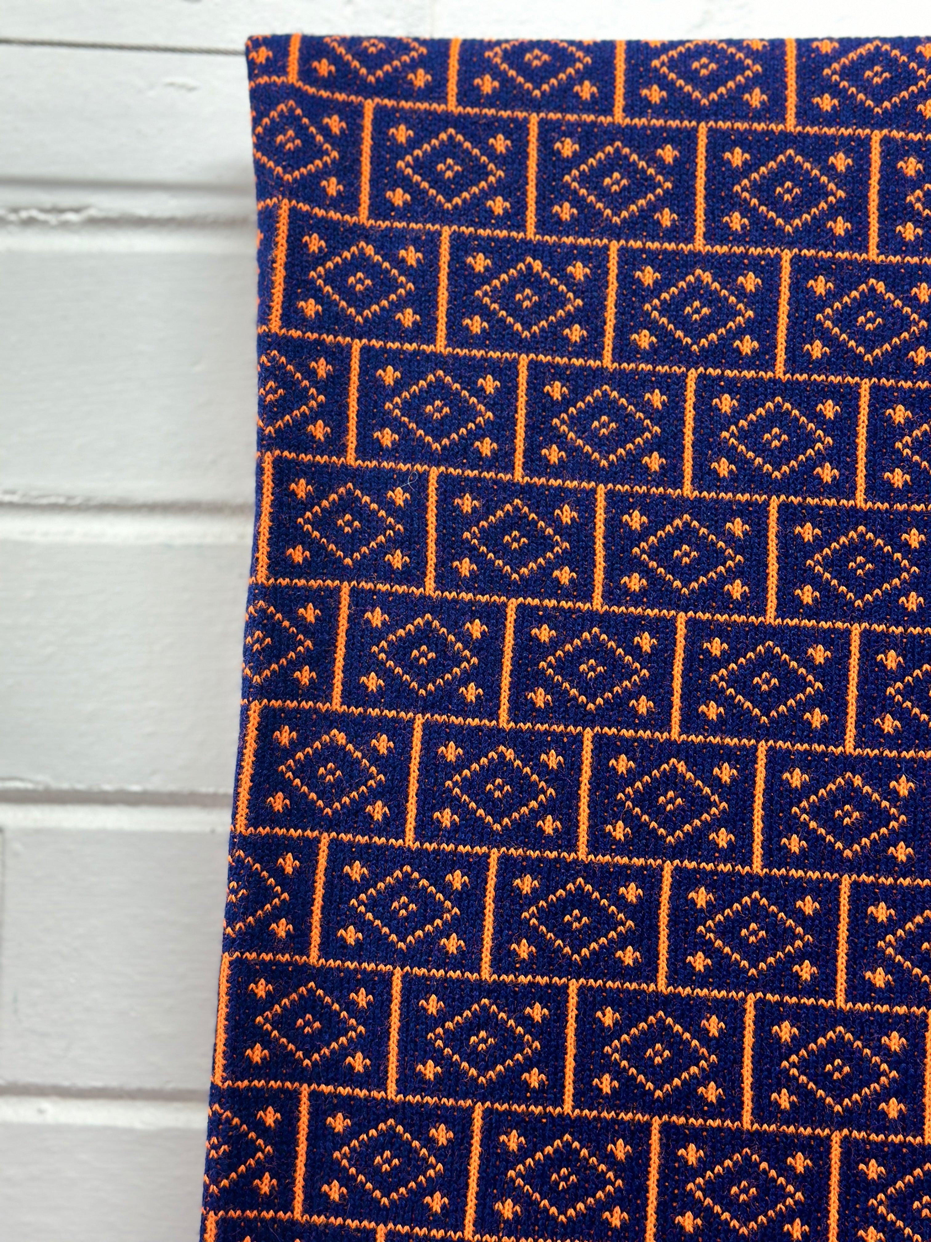 170cms RETRO Wool Knitted Woven Fabric