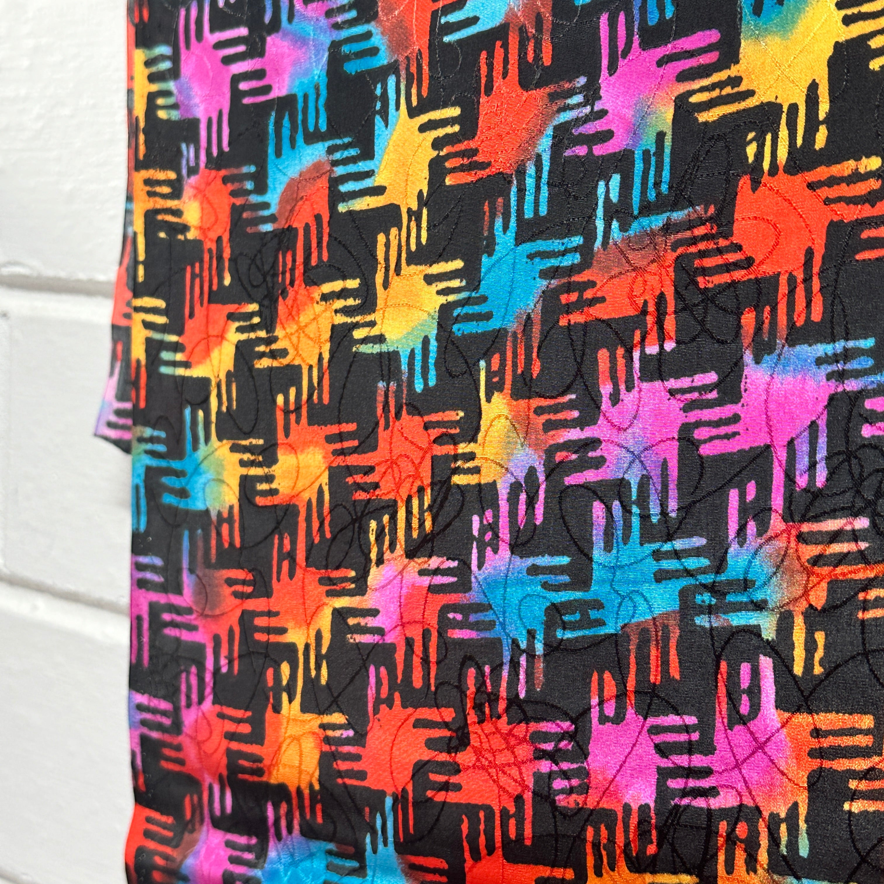 245cms BEAUTIFUL Cezzanne Bright Abstract Fabric