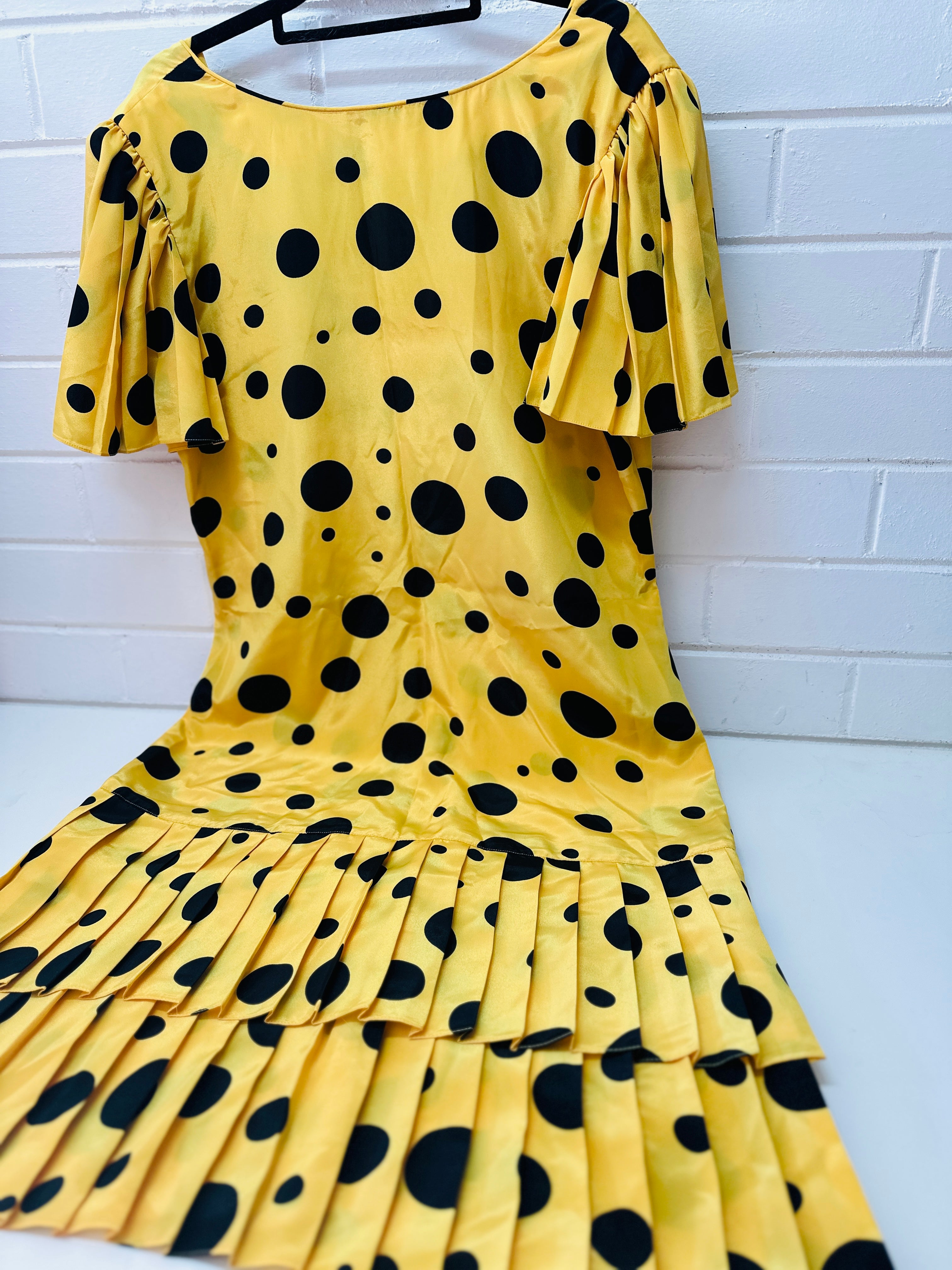 WICKED Vintage Polka Dot Dress