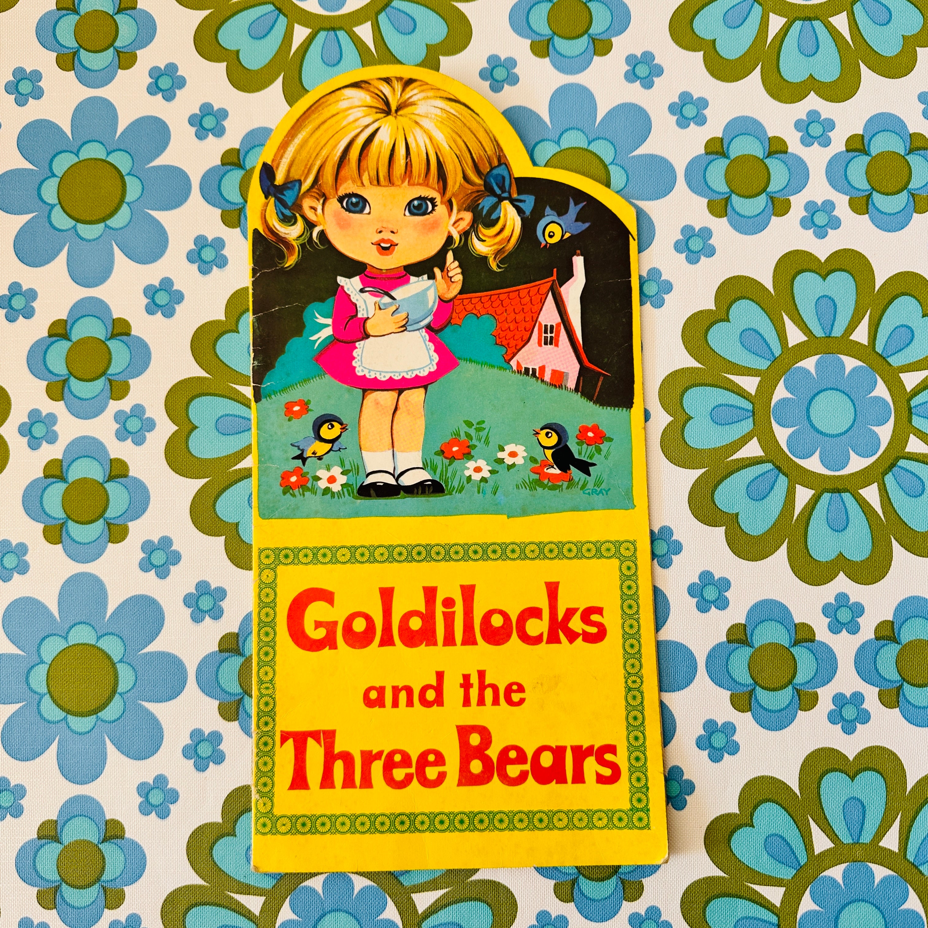 RARE FIND Goldilocks & the Three Bears London N.J Printed Holland