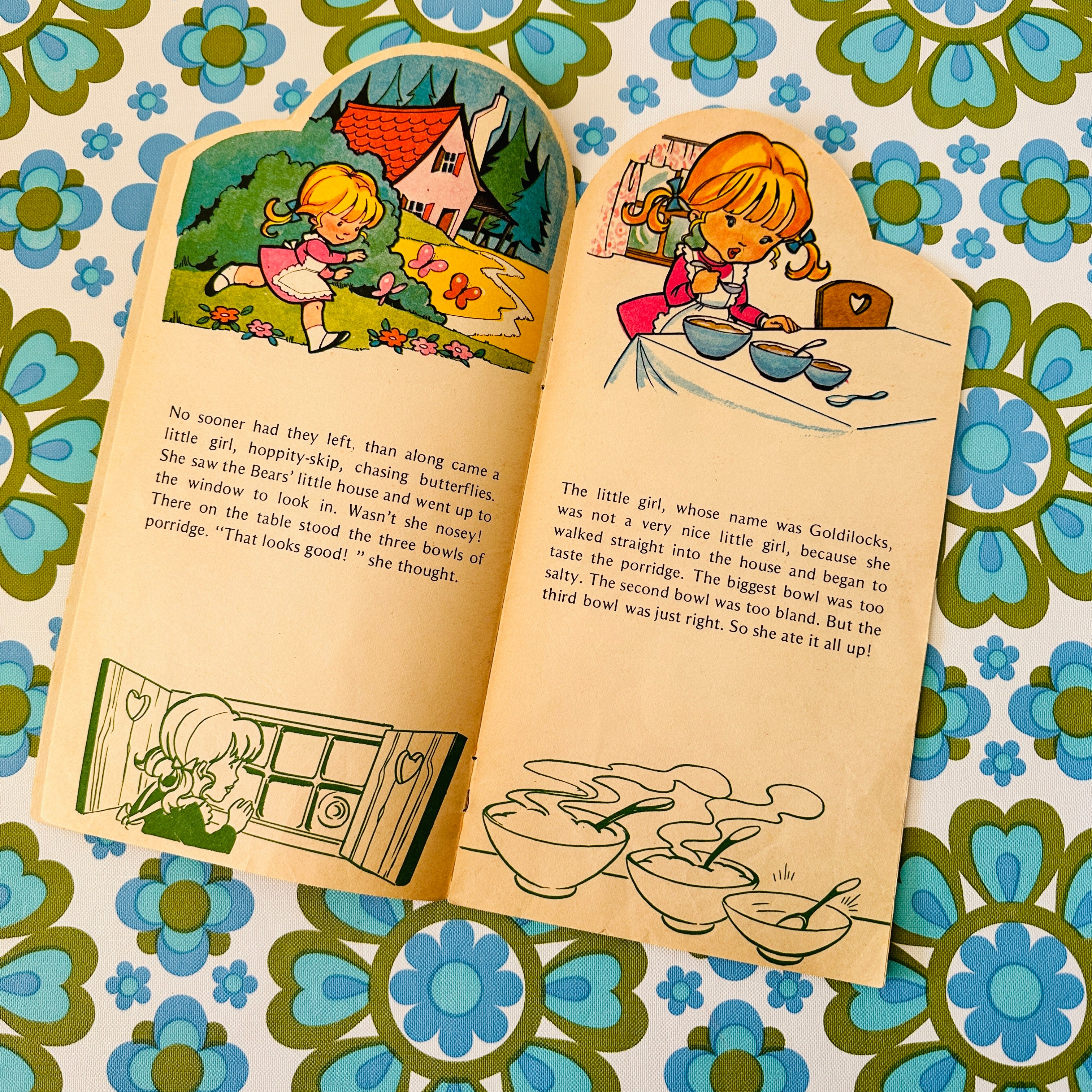 RARE FIND Goldilocks & the Three Bears London N.J Printed Holland