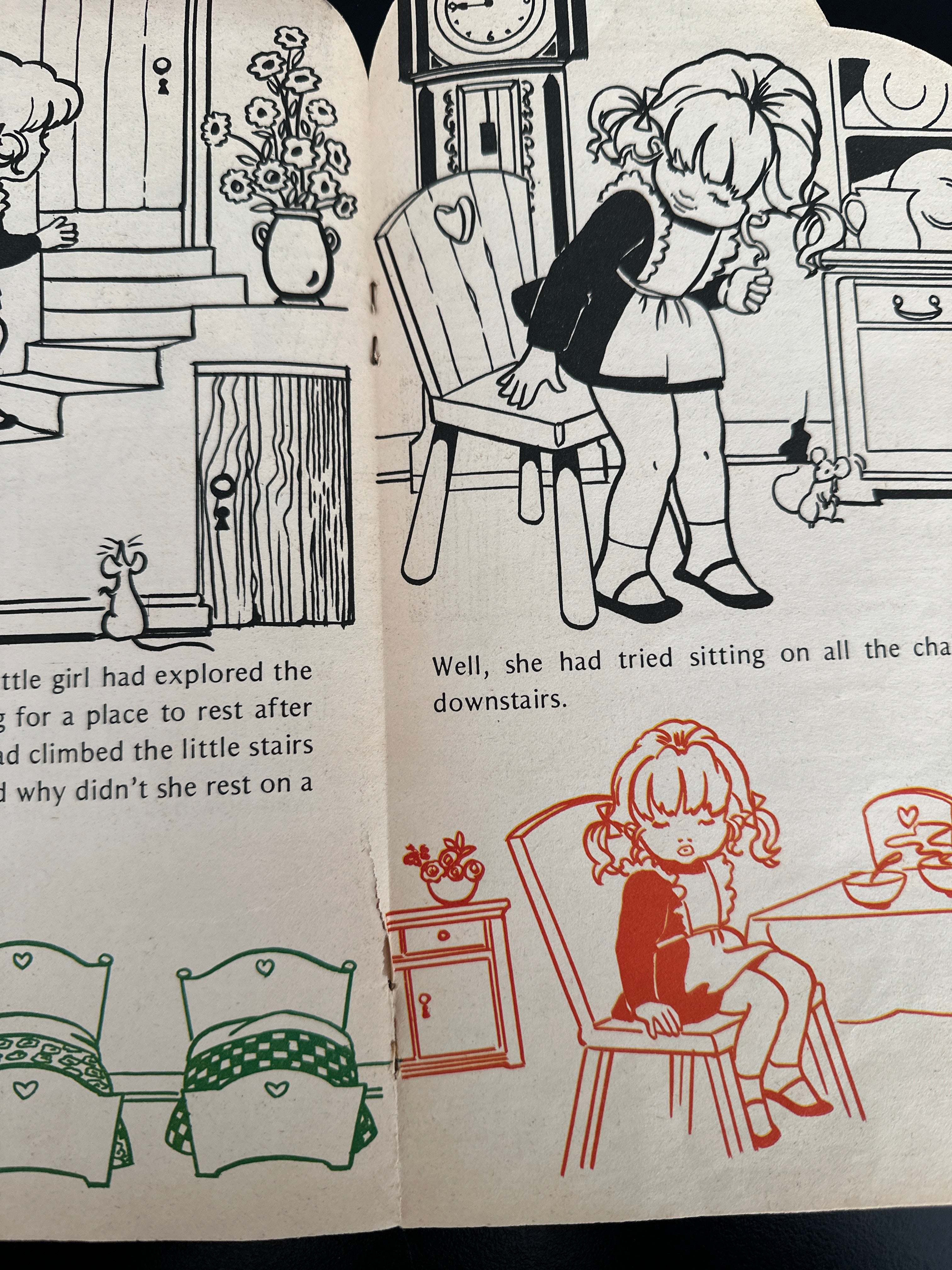 RARE FIND Goldilocks & the Three Bears London N.J Printed Holland