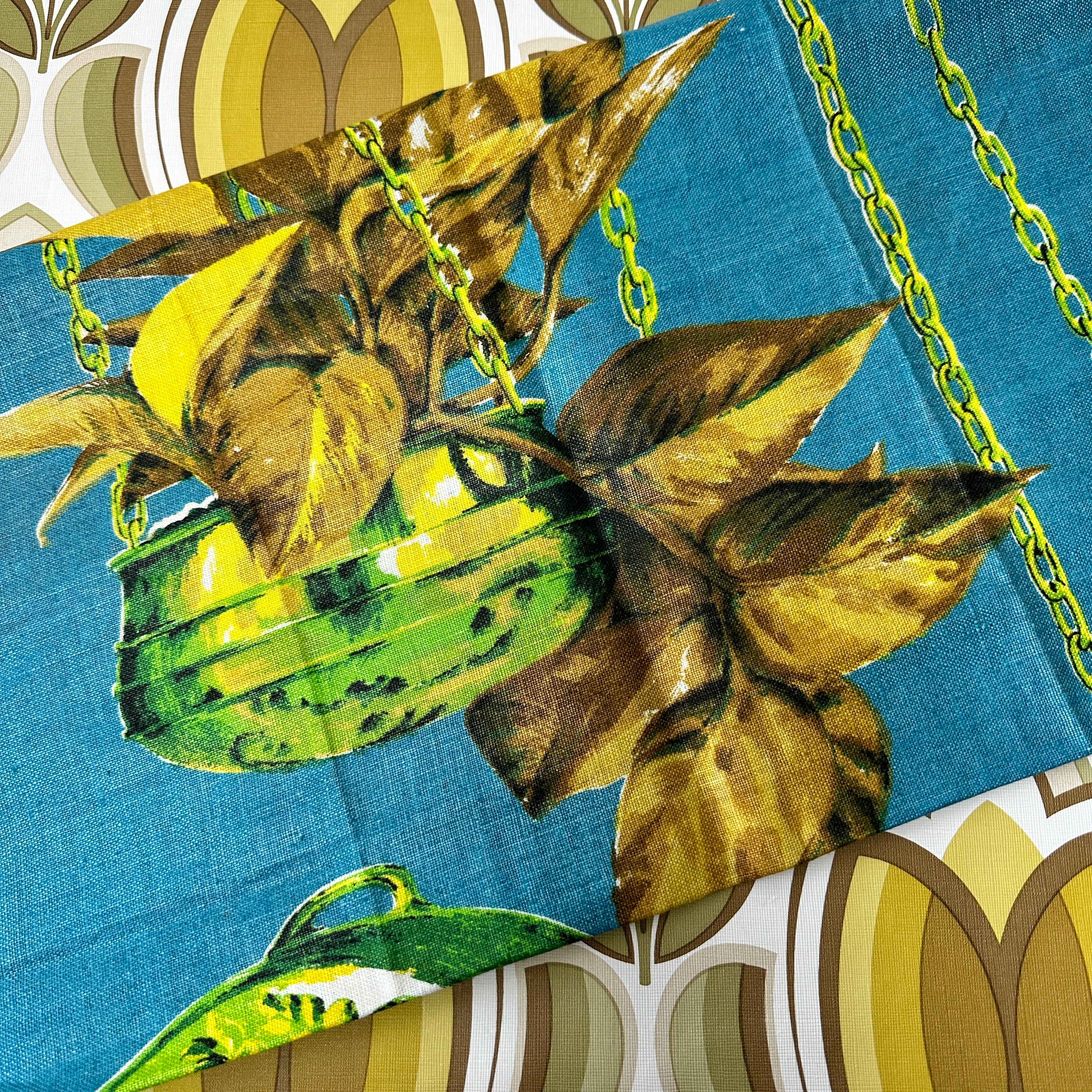 Unused Pure Linen Tea Towel VINTAGE