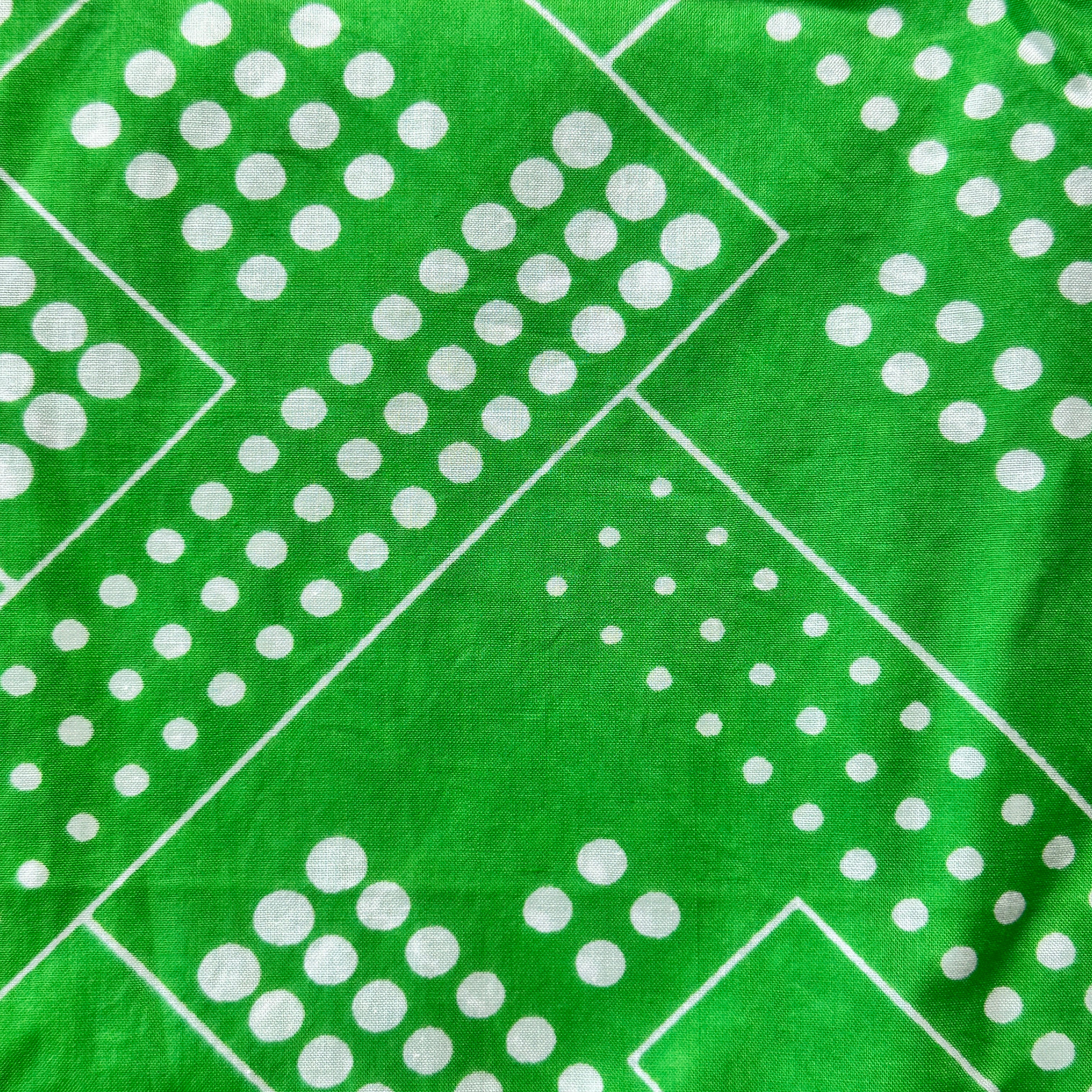 270cms Cute Light Weight Green Vintage FABRIC