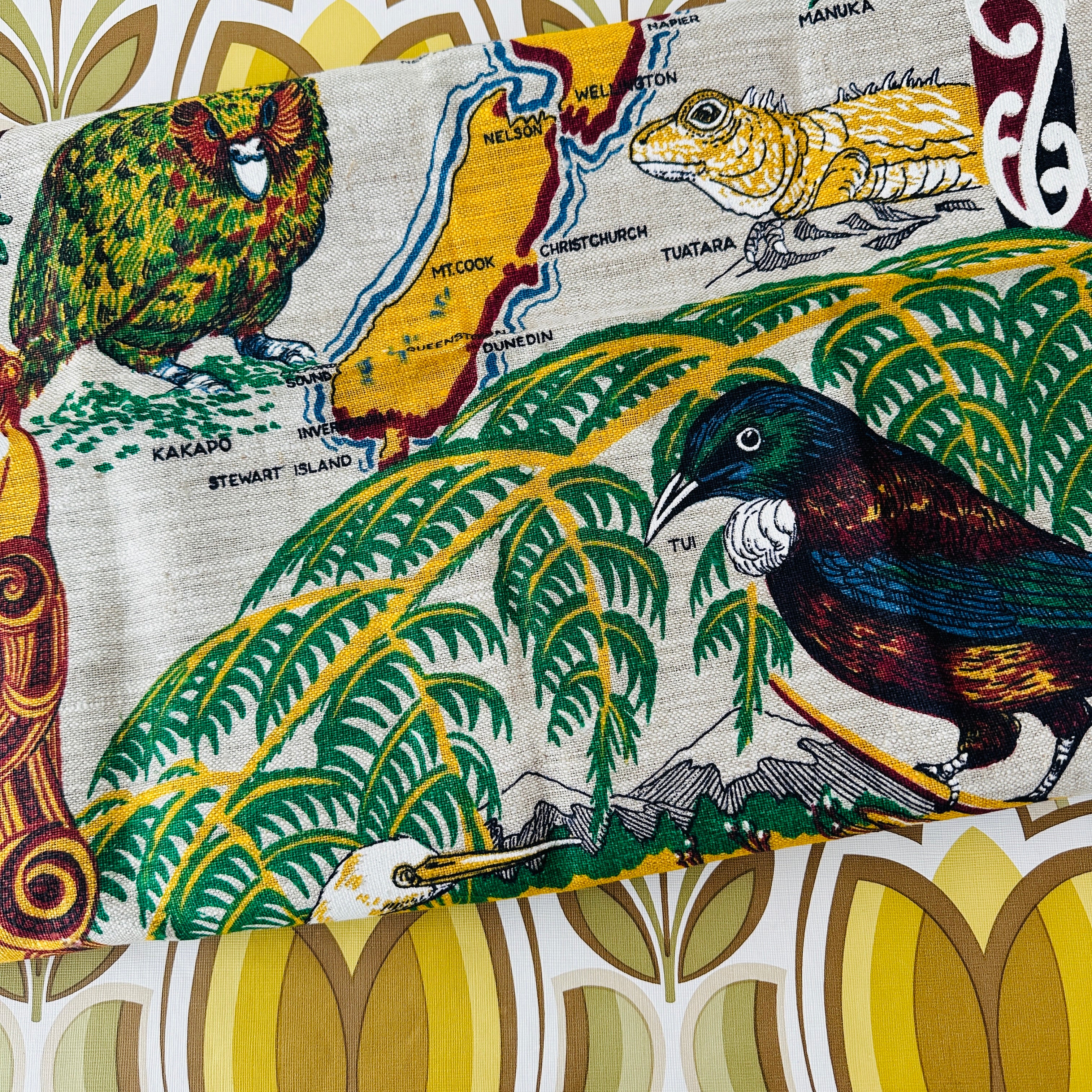 UNUSED New Zealand Tea Towel