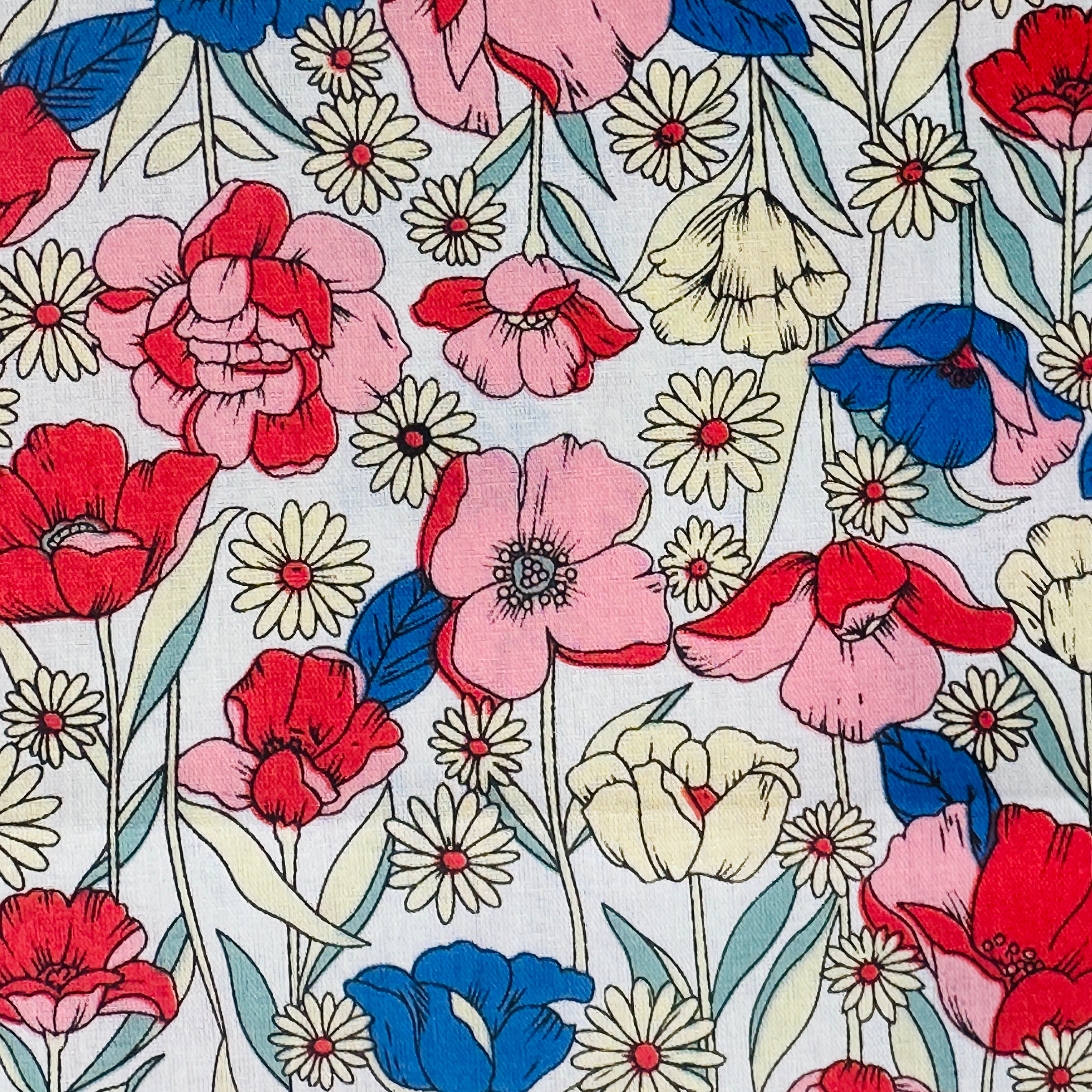 Sold by the Metre Sweet Modern Cotton Fabric