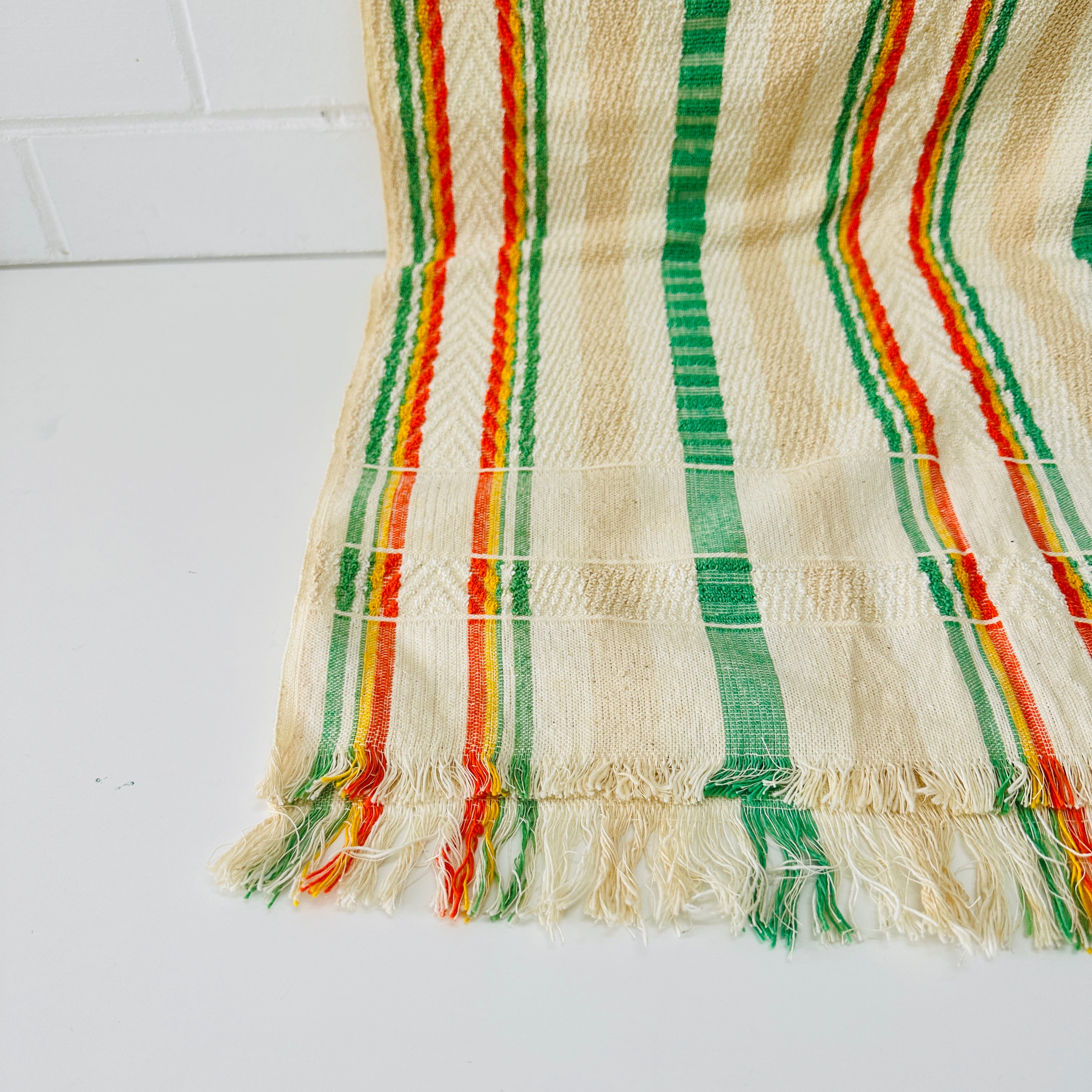 PAIR of Vintage bath Towels
