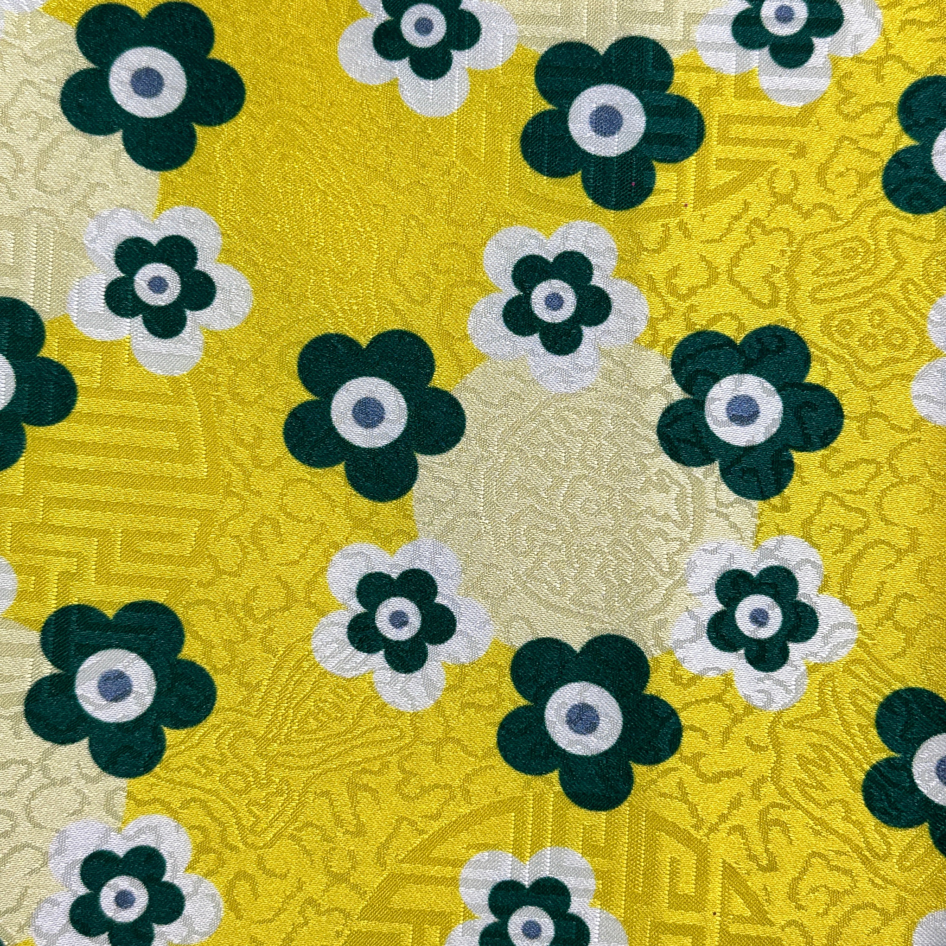 390cms Silk Floral Fabric Dress Making