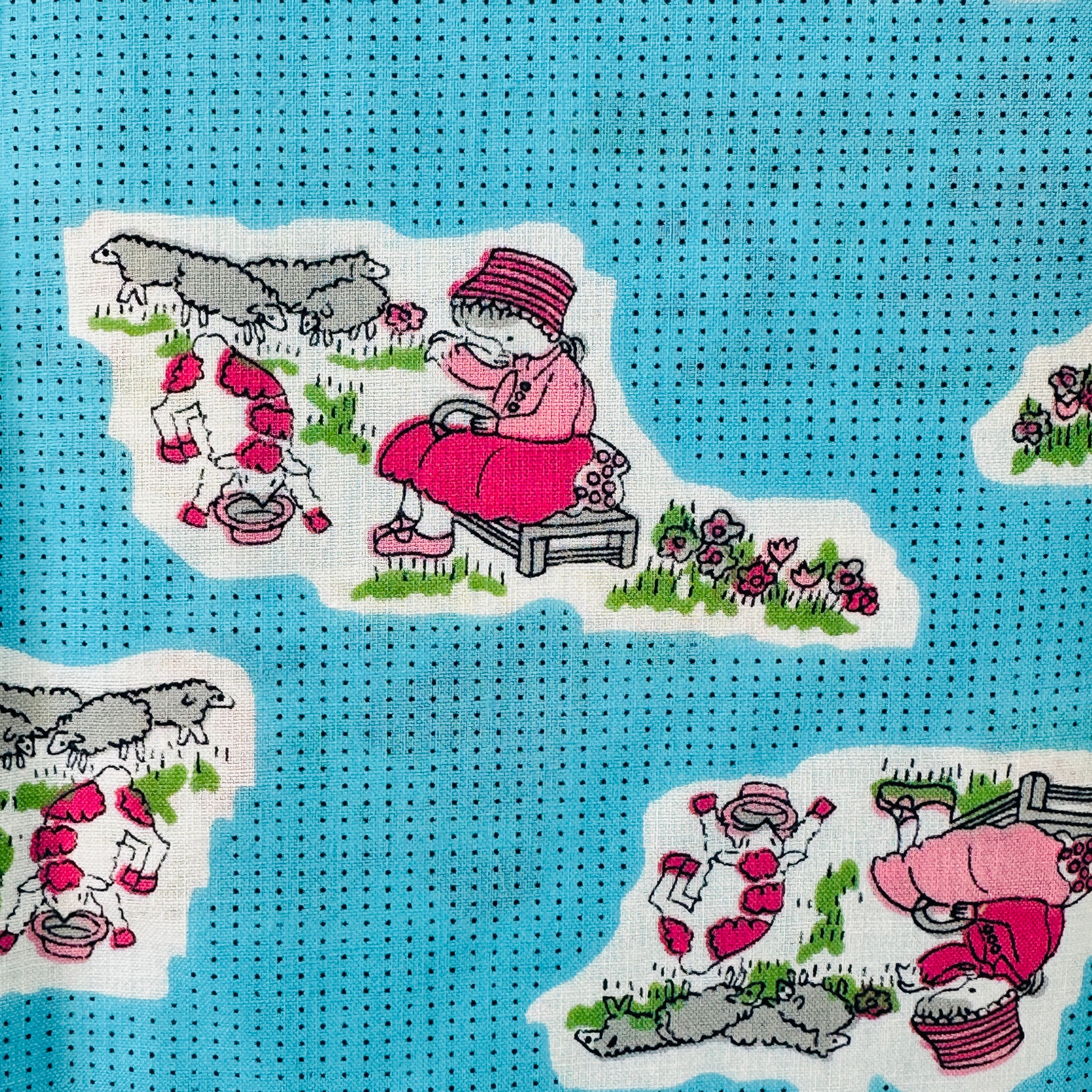 225cms Vintage Light Weight Children's Novelty Fabric