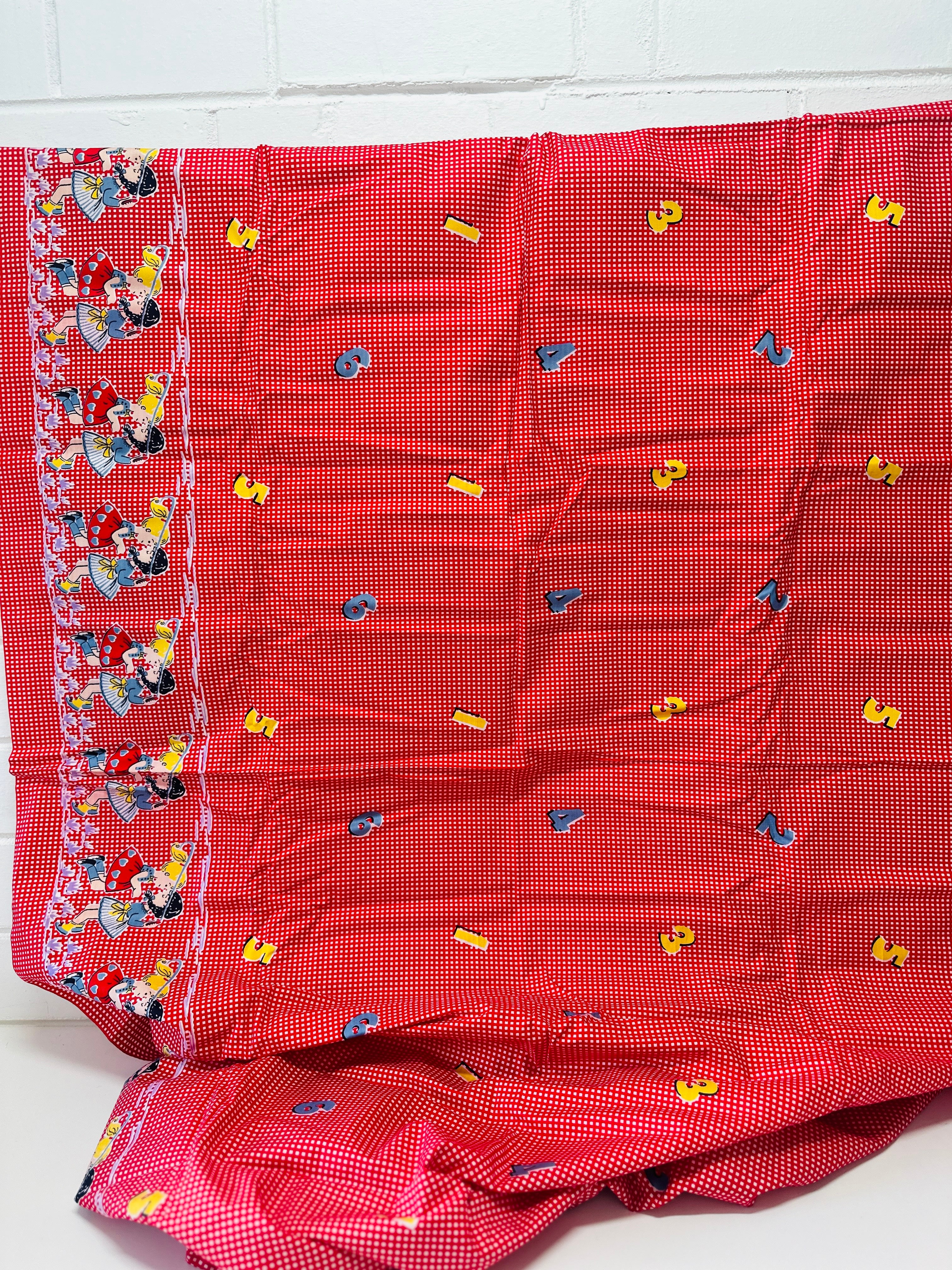 200cms Red Children's Novelty Fabric