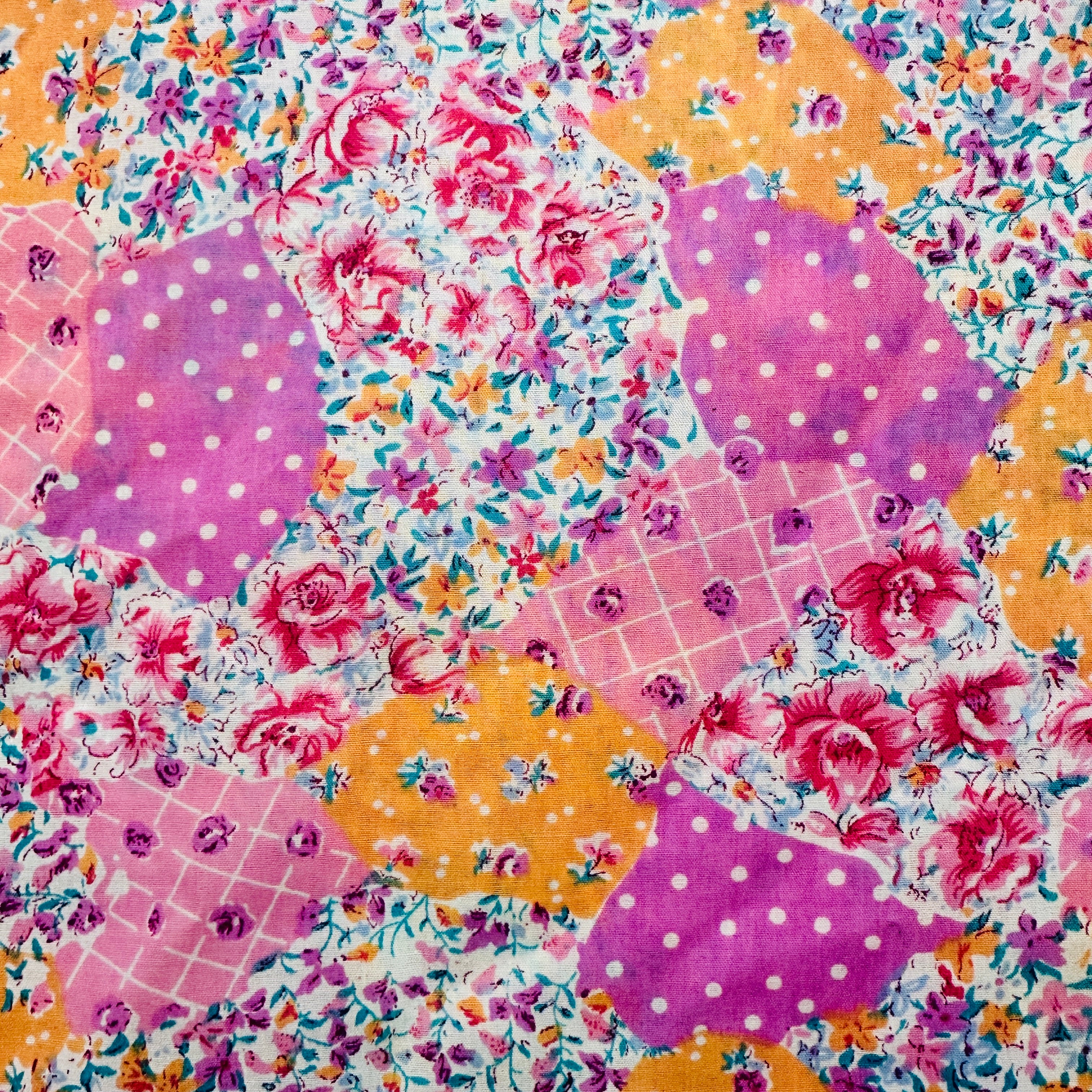 220cms Cute Pink Polyester Fabric