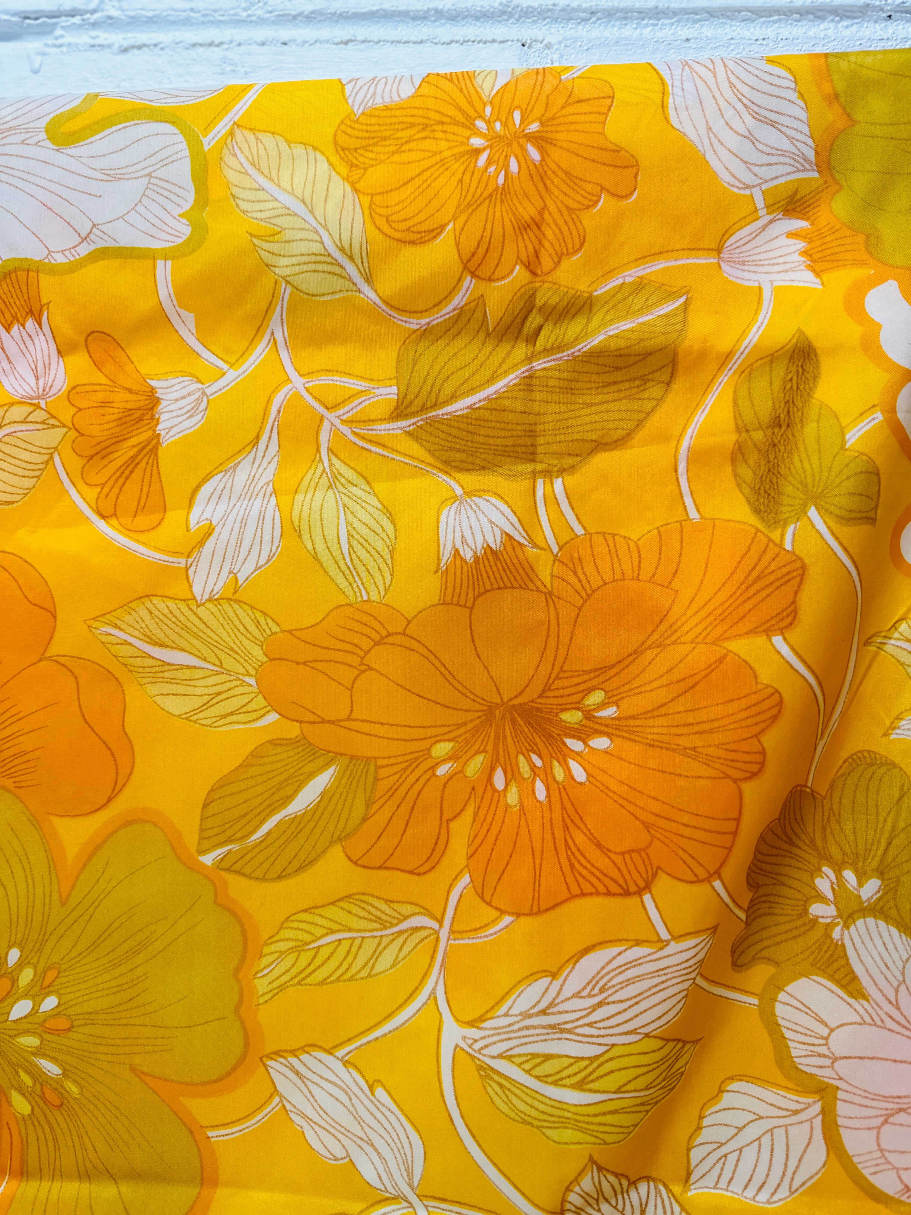 200cms Retro Synthetic ShowerCurtain Fabric