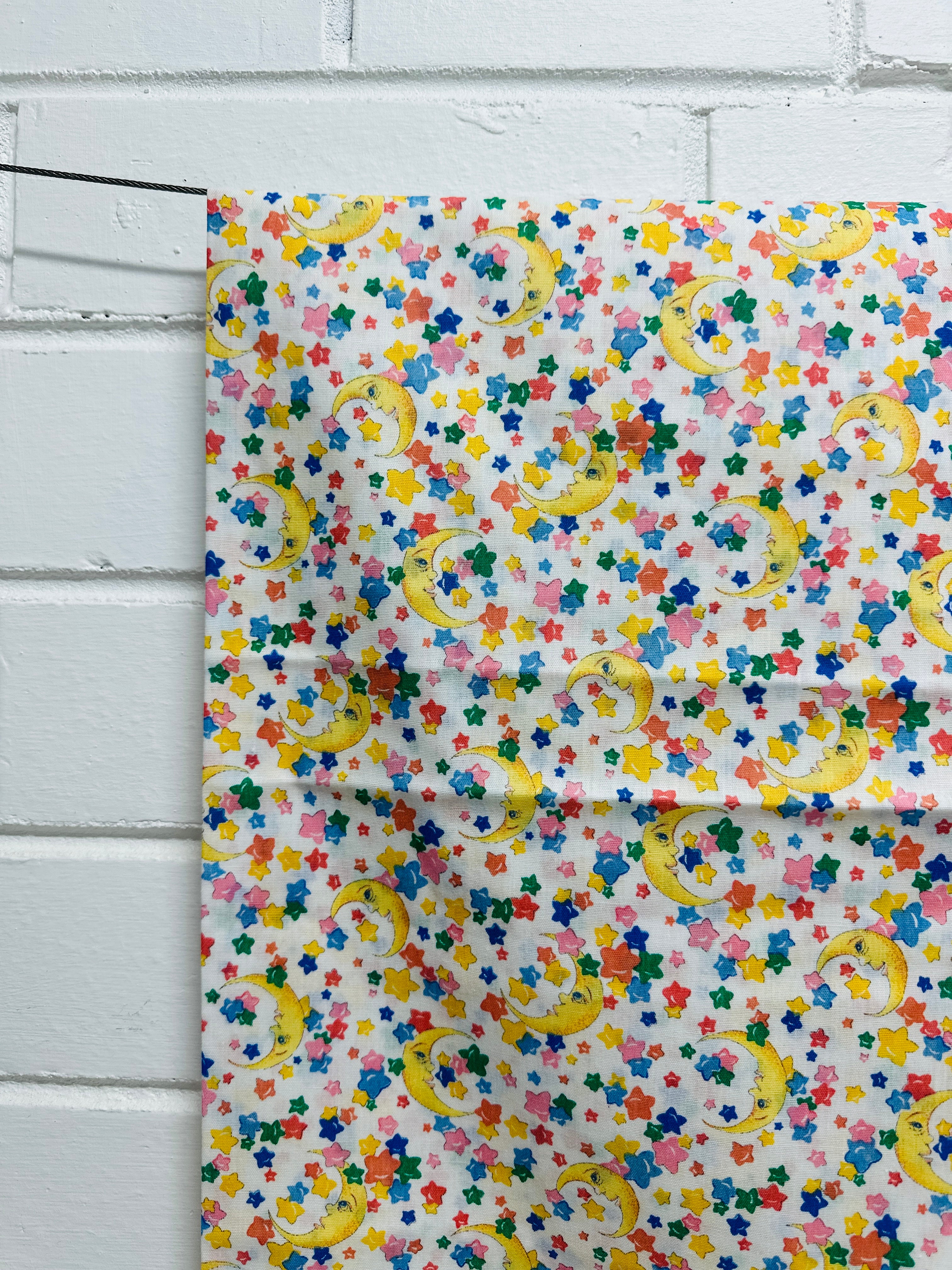 300cms Cute Light Weight to Medium Modern Fabric Stars & Moon