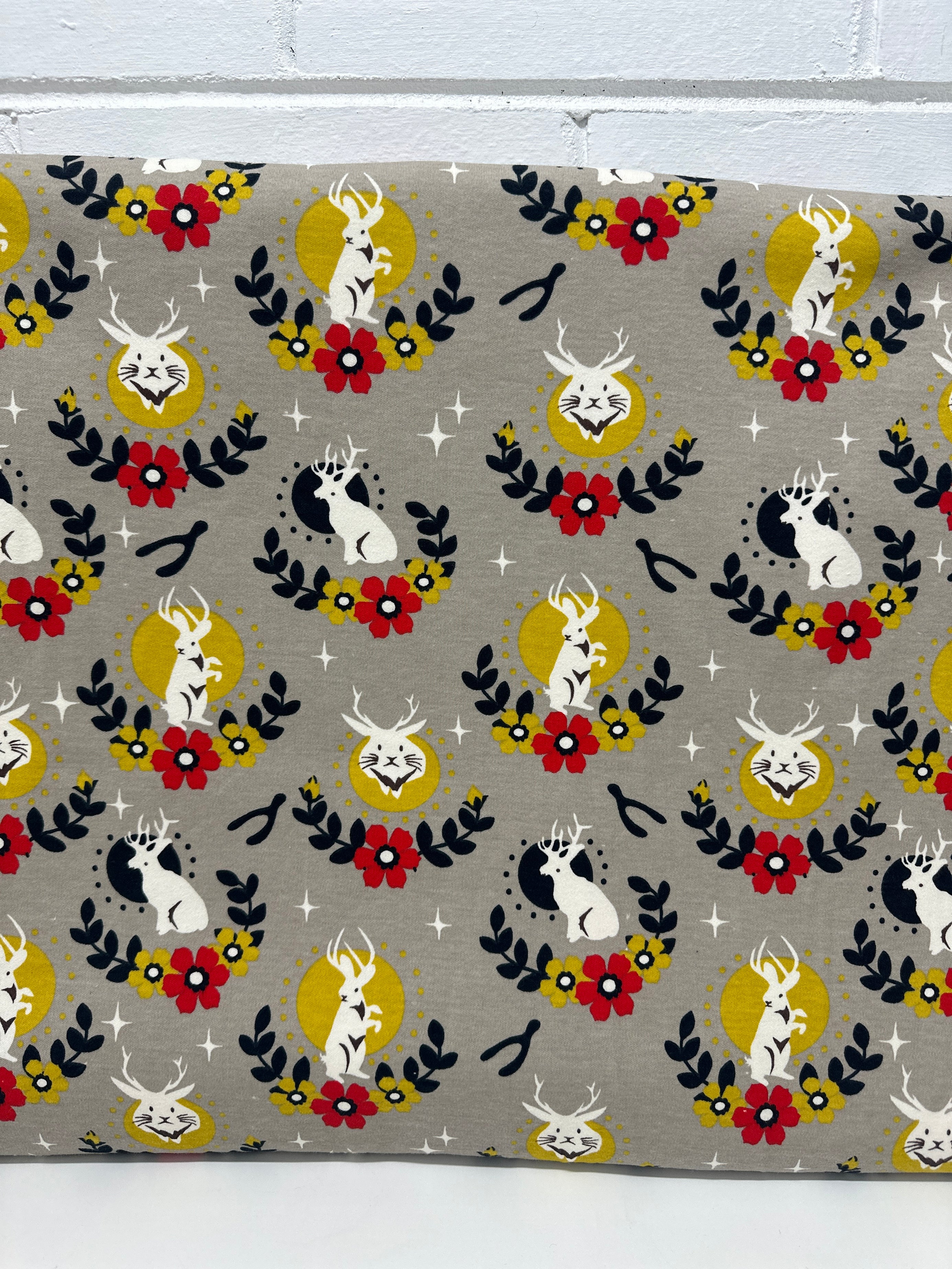 250cms Modern 100% Orqanic Cotton Birch Fabric ADORABLE