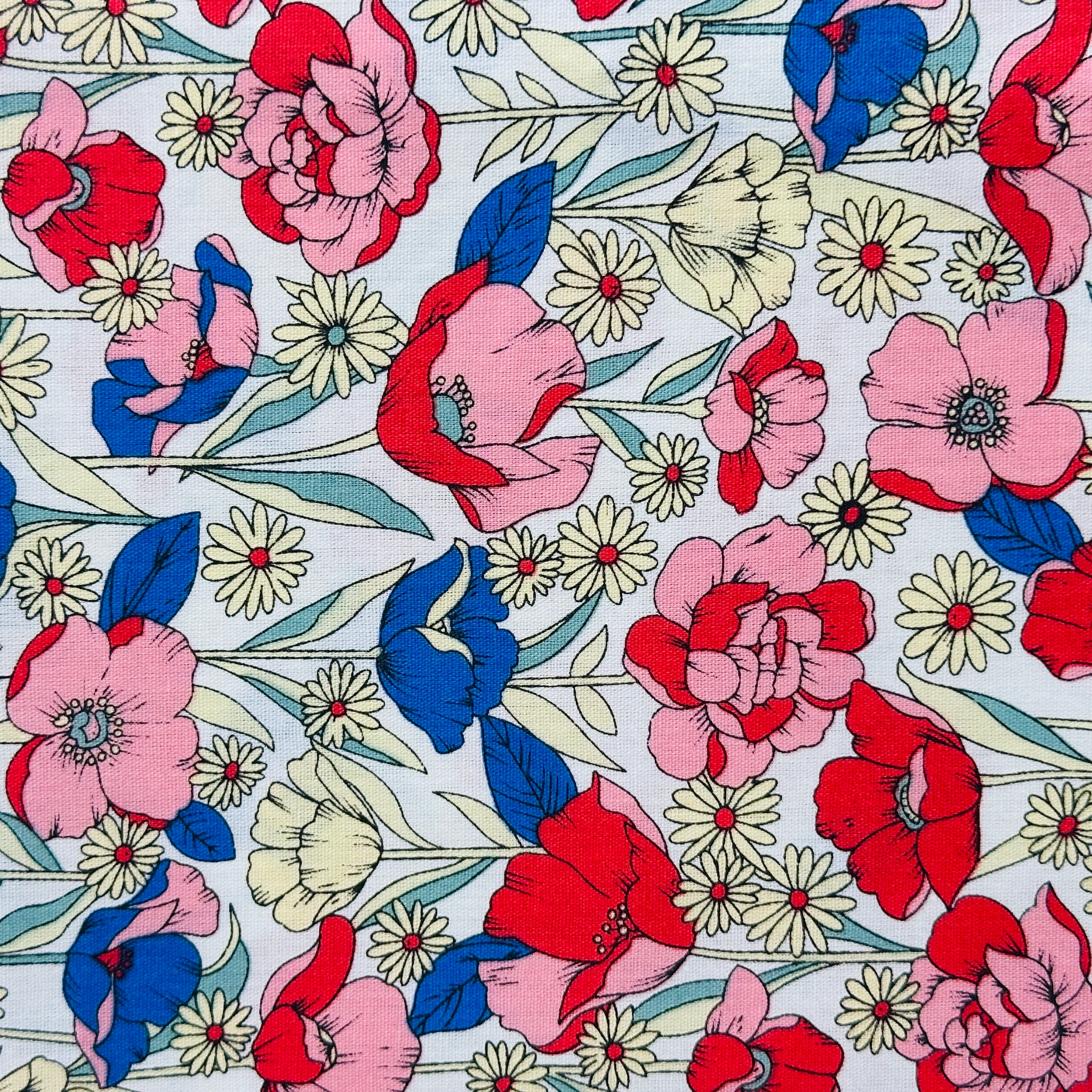 200cms FAB Modern Cotton Fabric PRETTY