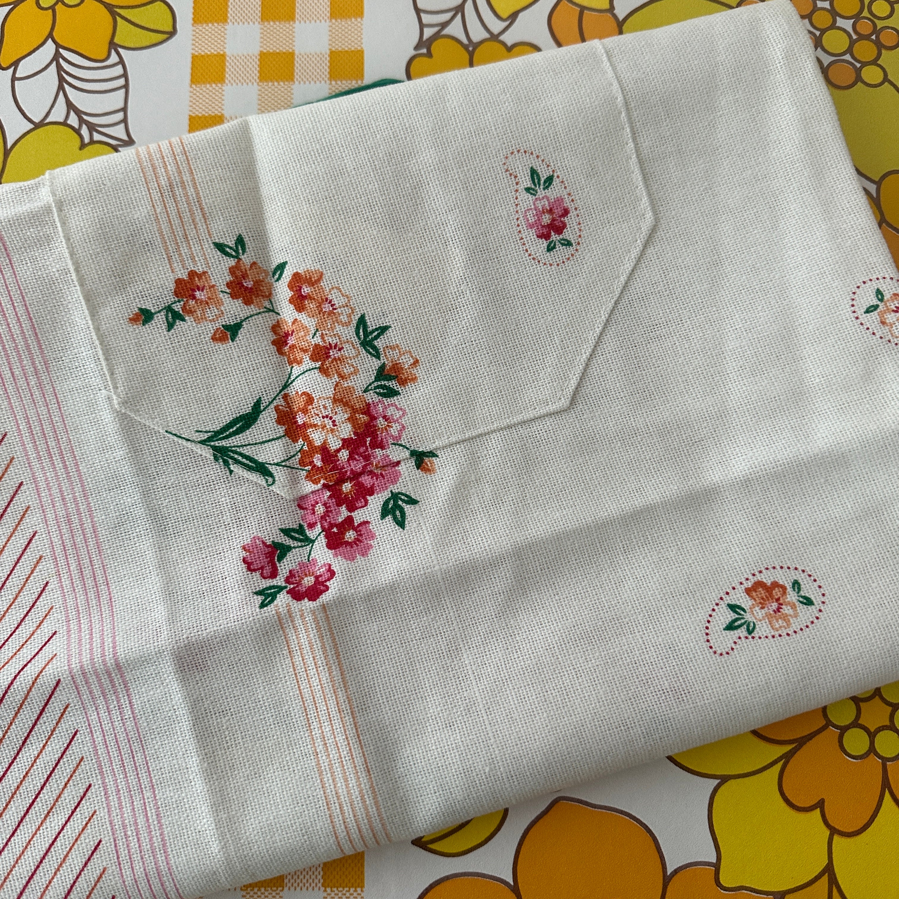 UNUSED Cotton Apron Vintage Country Home