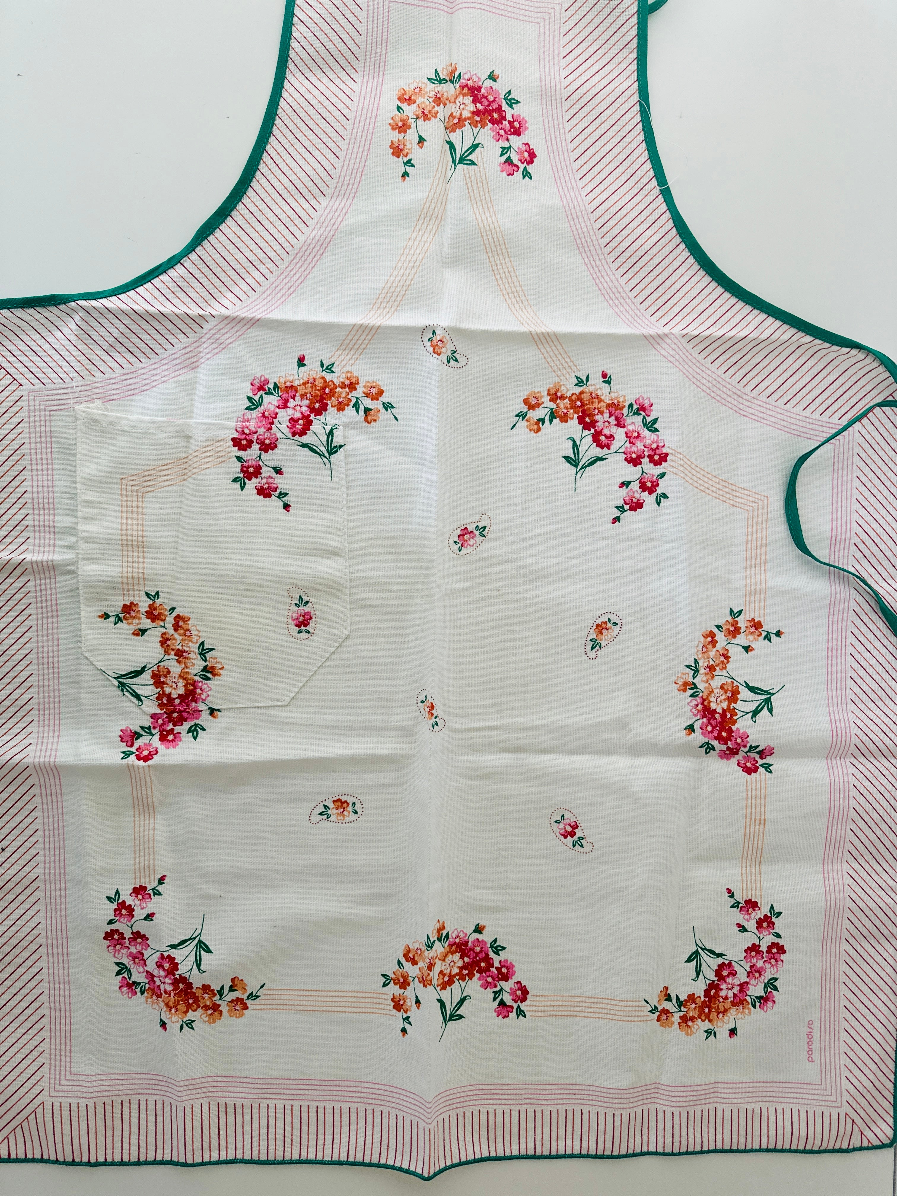 UNUSED Cotton Apron Vintage Country Home