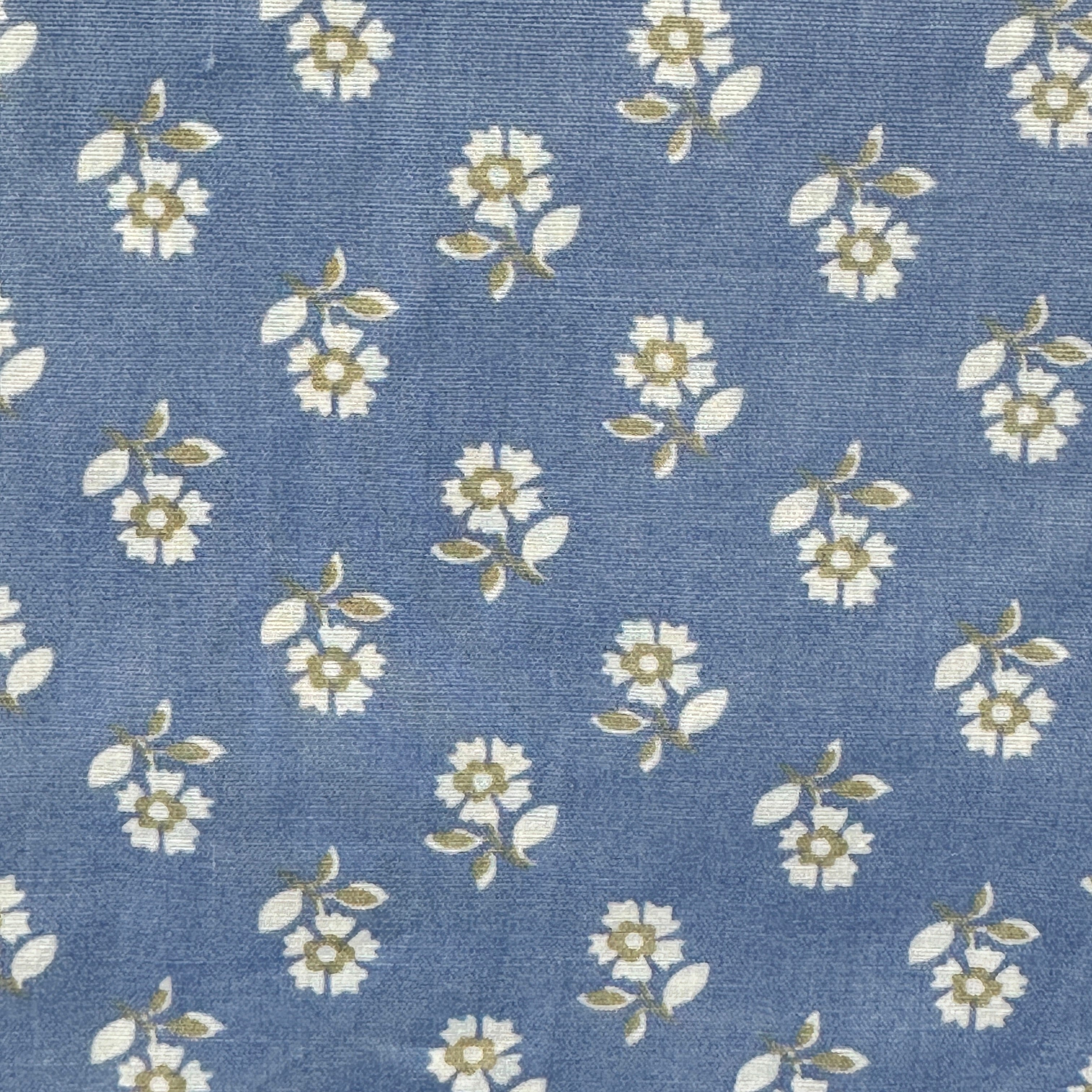 170cms Blue Floral Fabric
