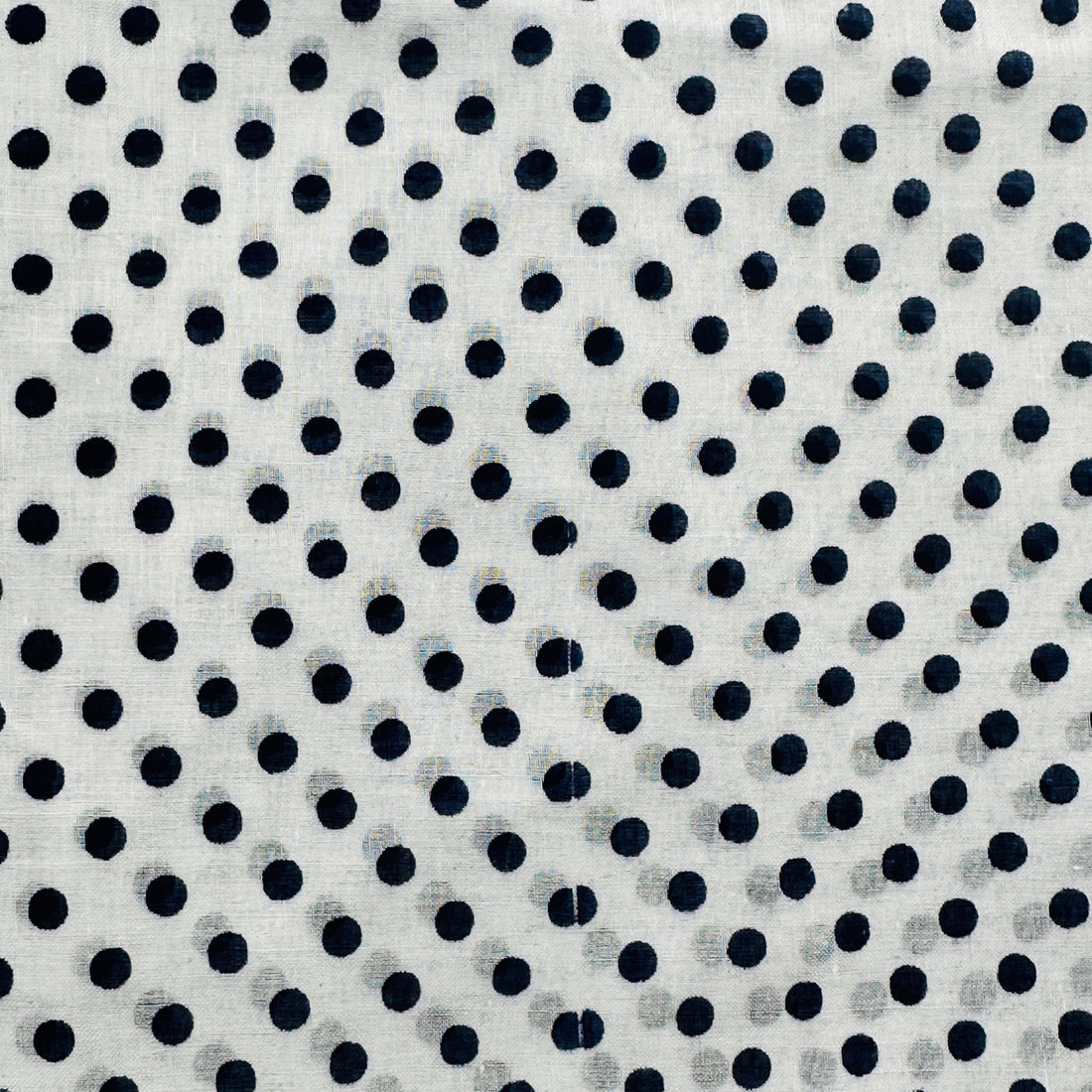 550cms Light Weight Polka Dot Cotton Fabric