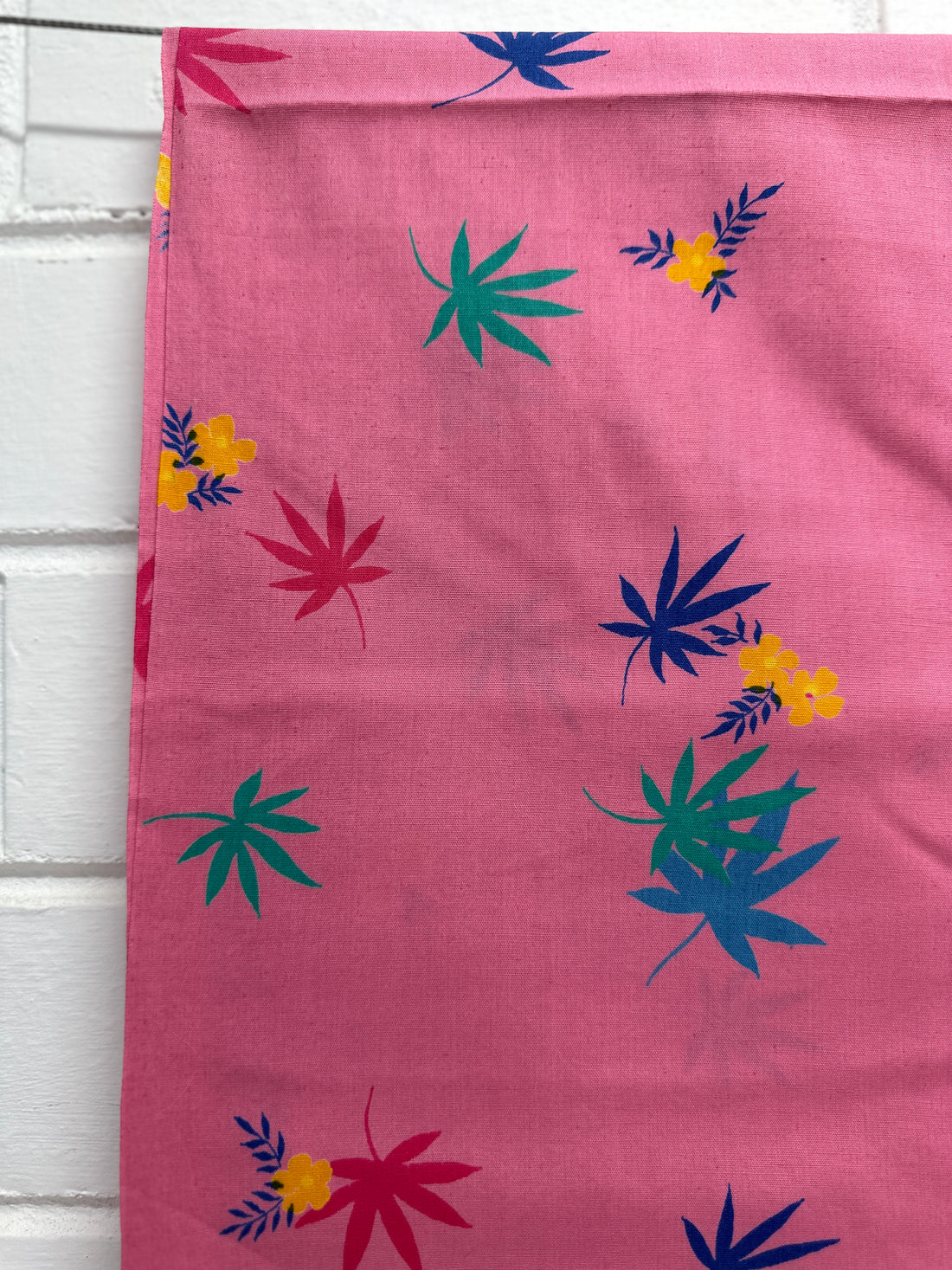 245cms Pretty Pink VINTAGE Cotton Fabric