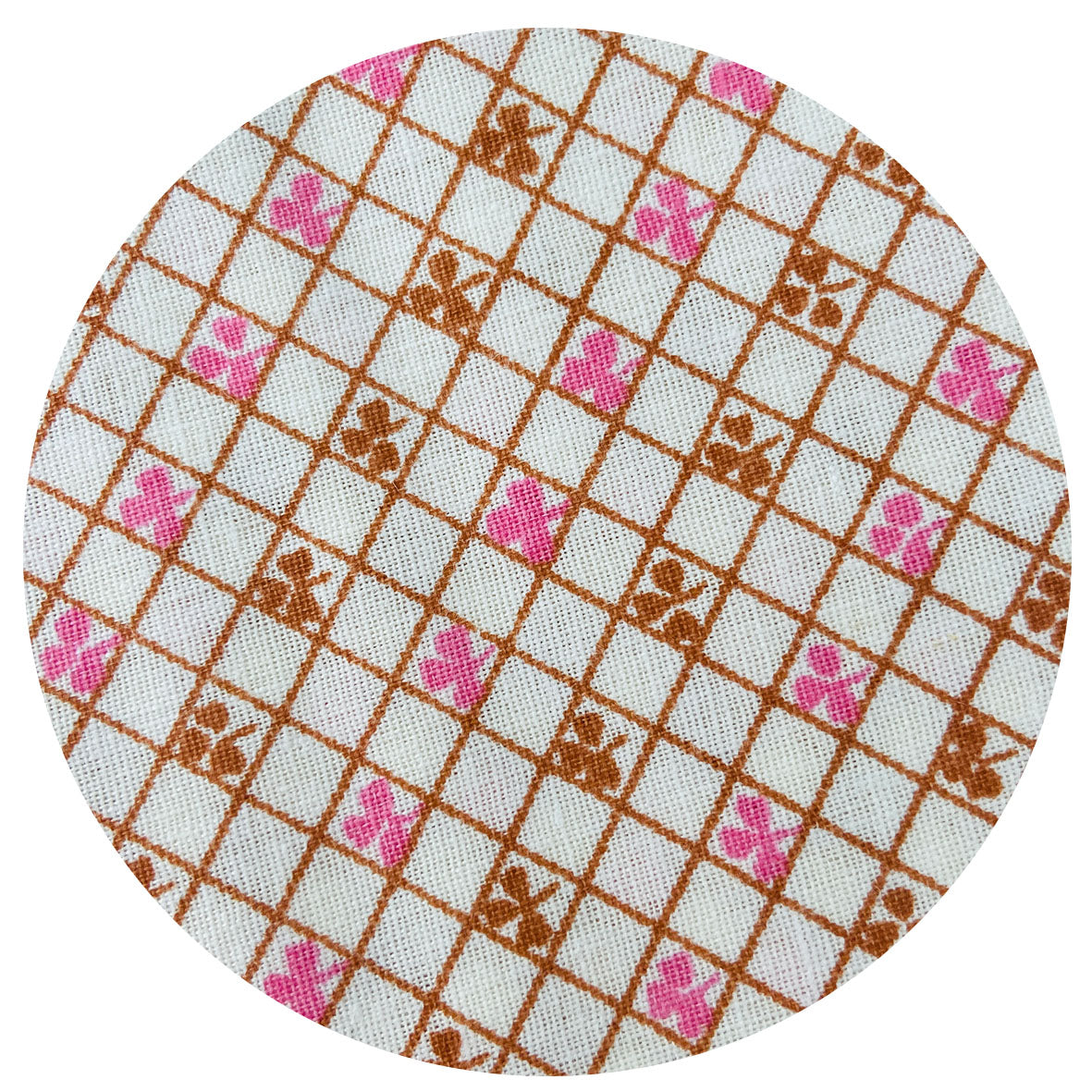 UNUSED Old New STOCK Vintage All Cotton Sheet FABRIC x 1