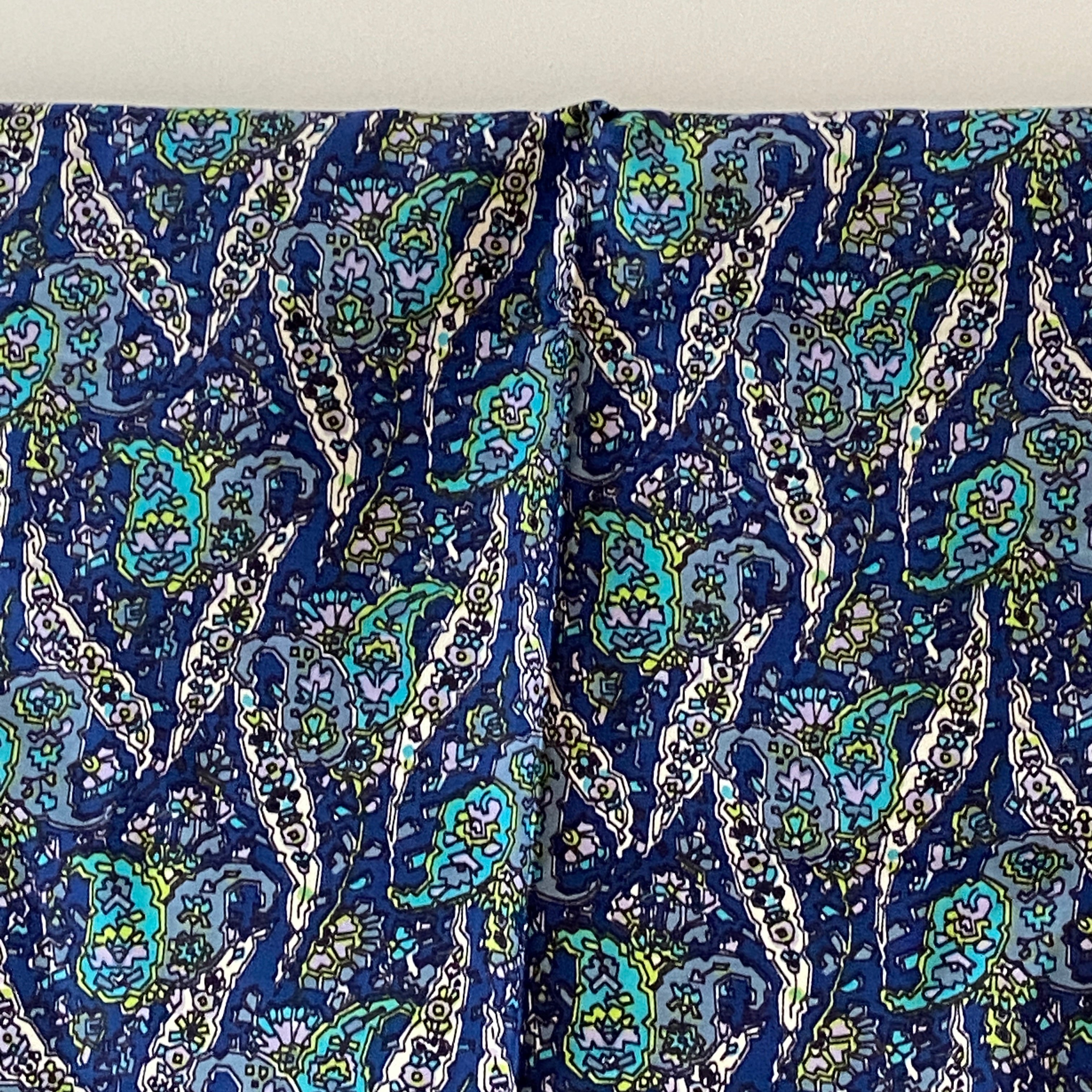 280cms Paisley FABRIC Vintage Retro UNUSED Dress