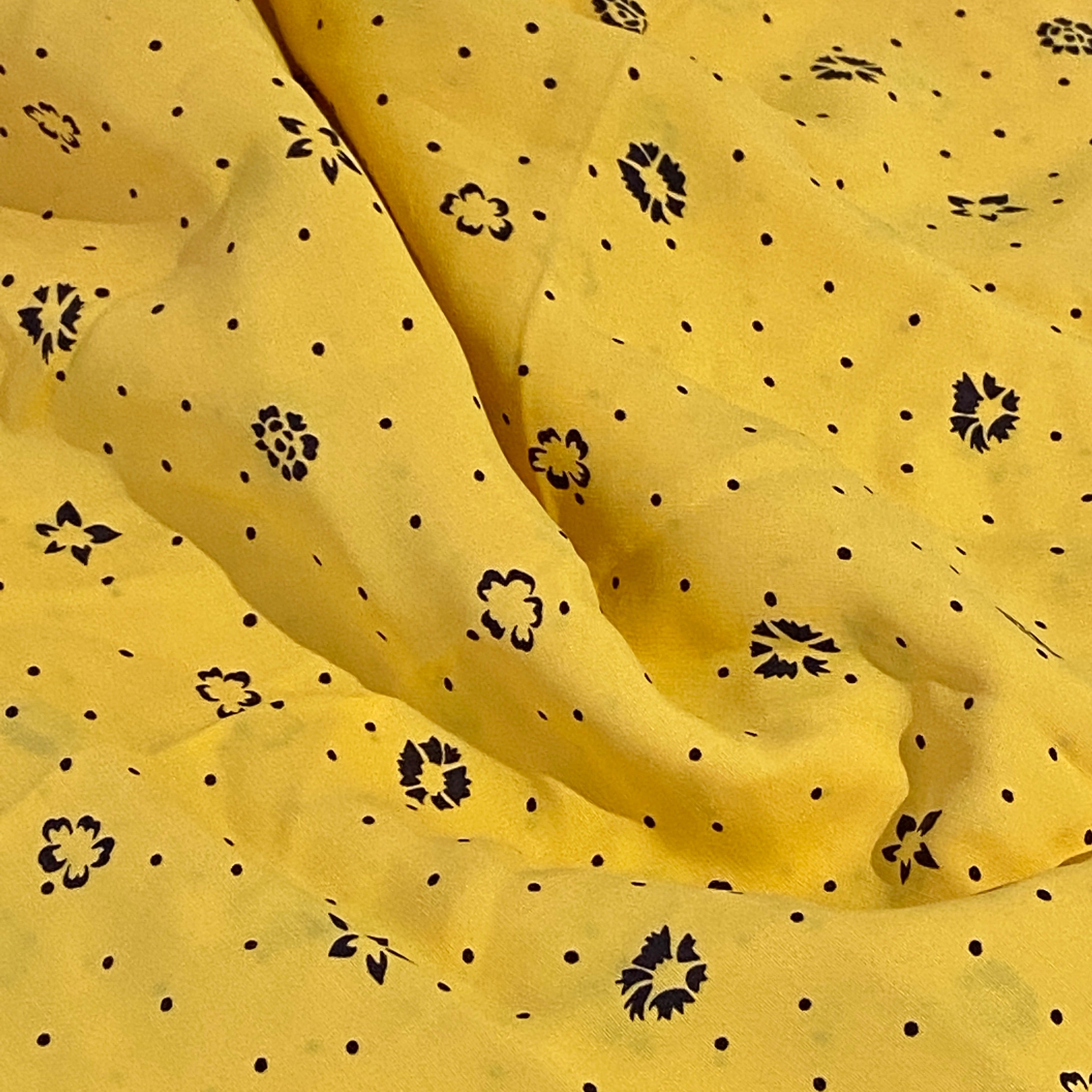200cms Modern Cute Yellow Cotton fabric Bright DRESS Shirt