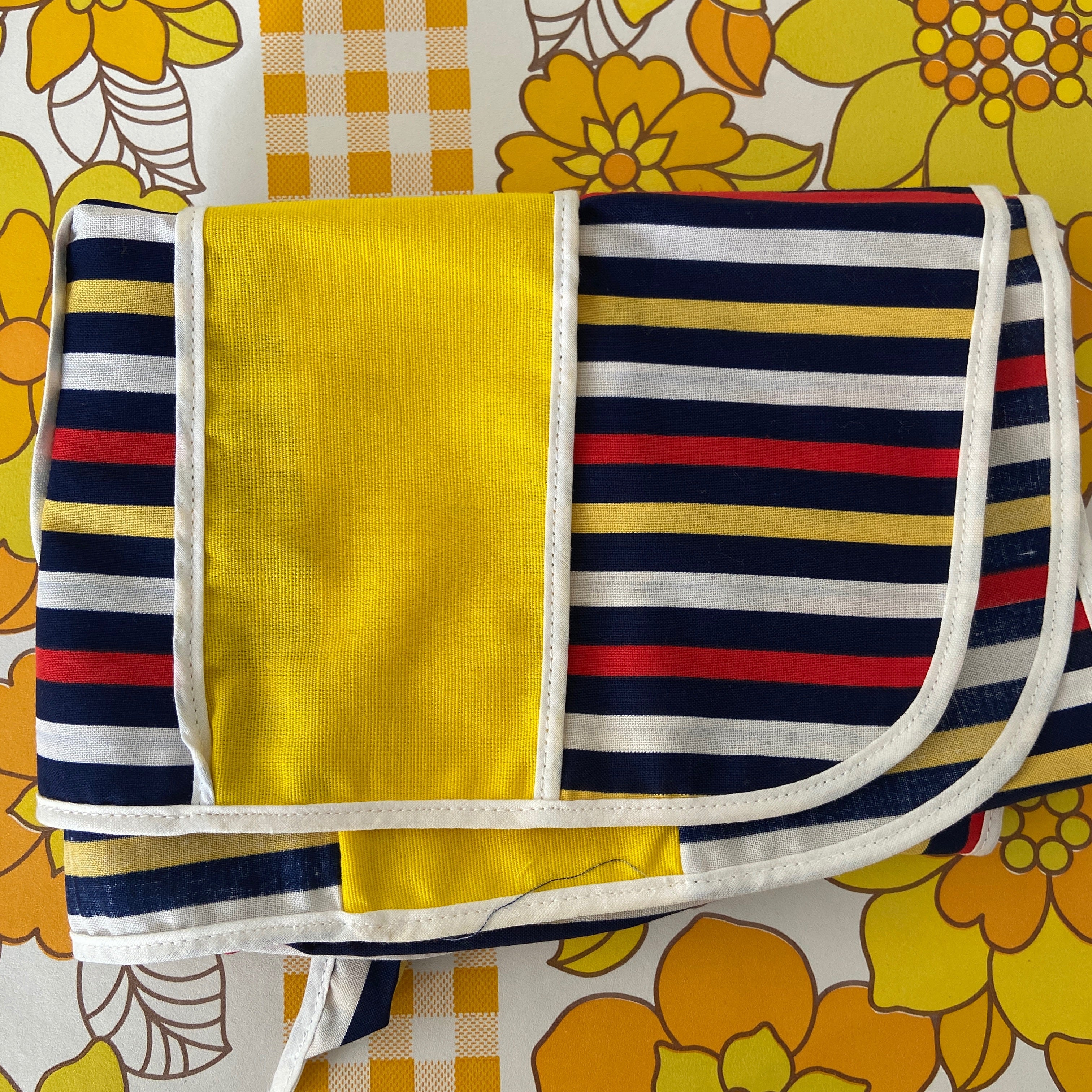 All Cotton UNUSED Apron RETRO Kitchen Vintage