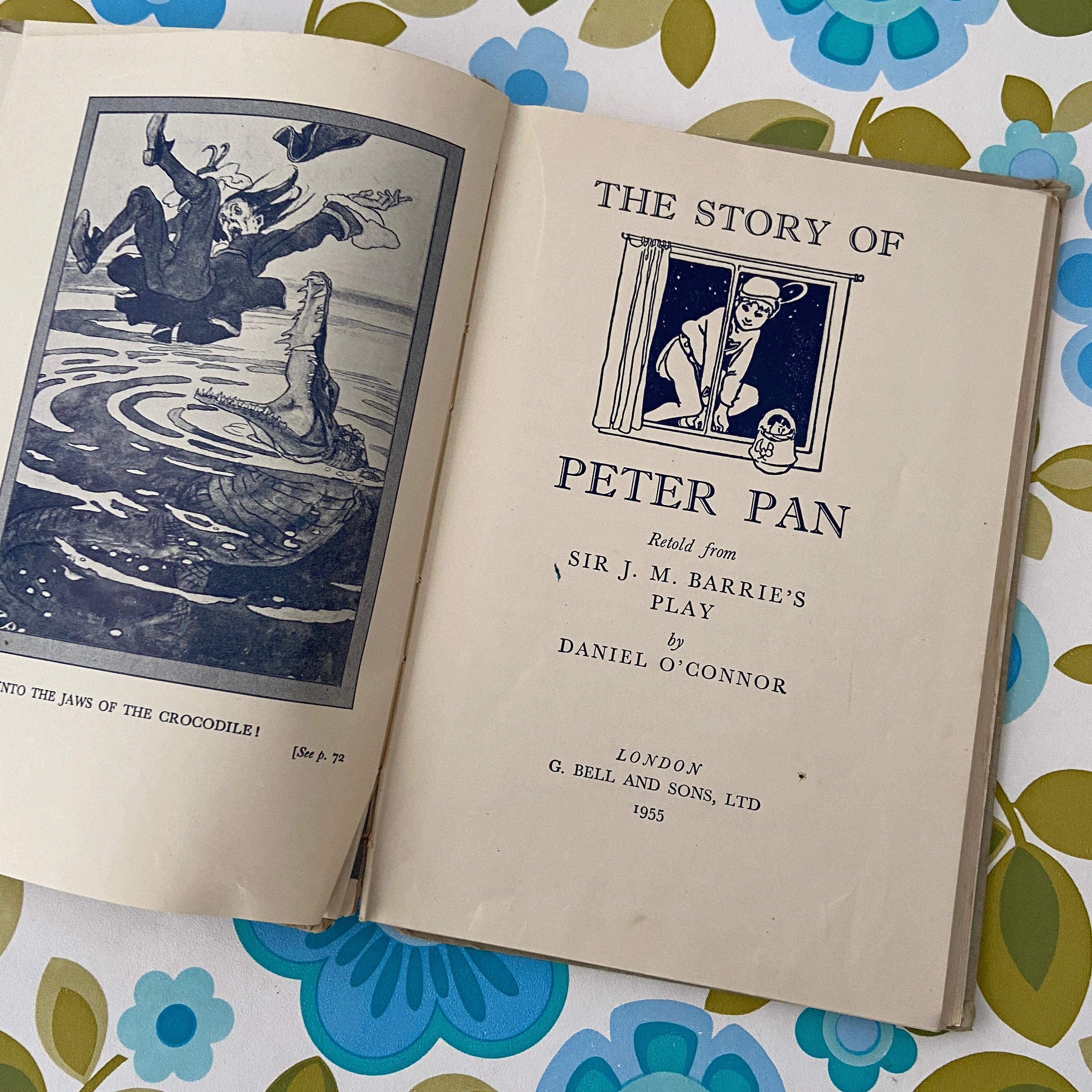The Story of Peter Pan Vintage Book