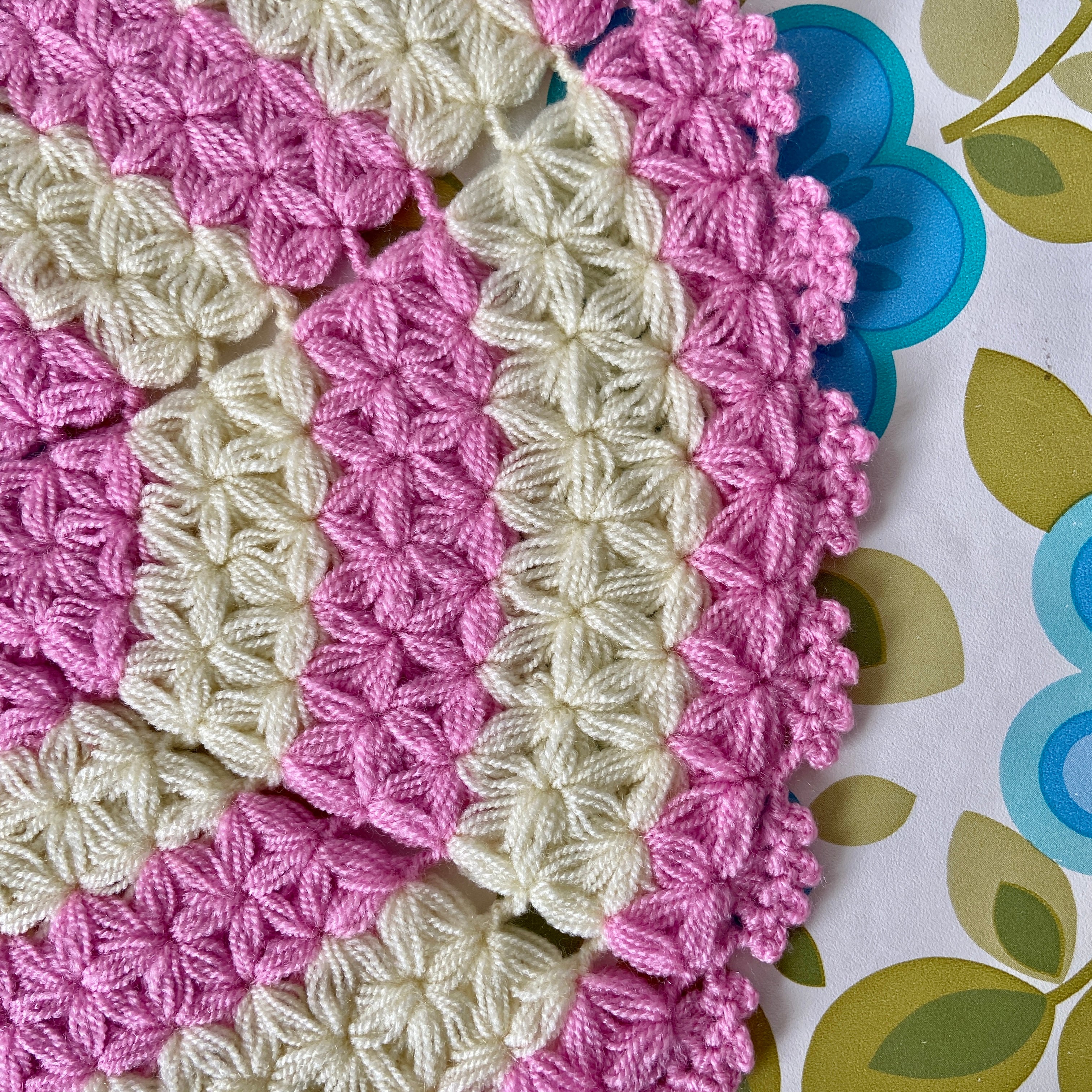 Beautiful Handmade Doily Bright NEW Placemat