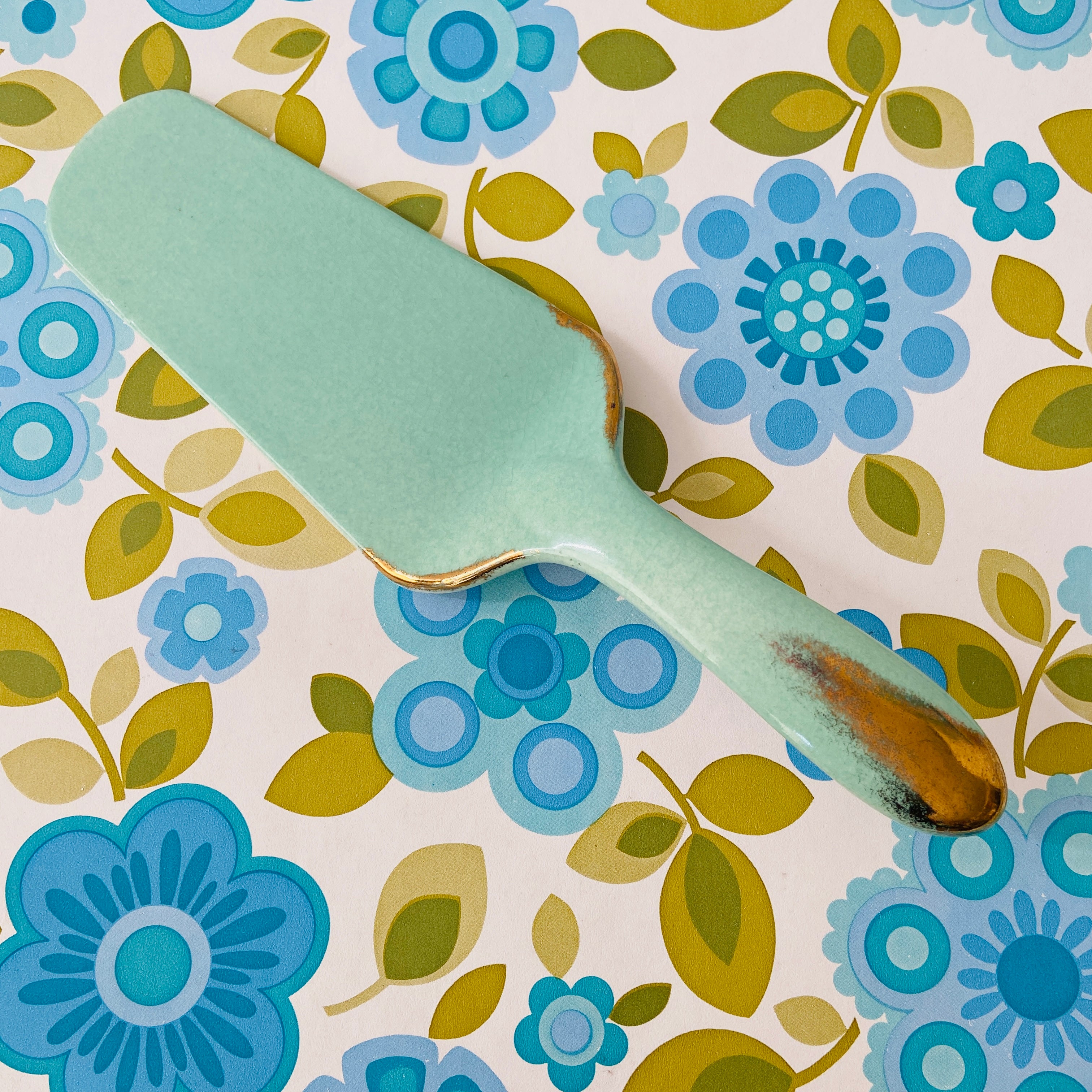 Aynsley & Co Vintage Cake Server LOVE the Colour!