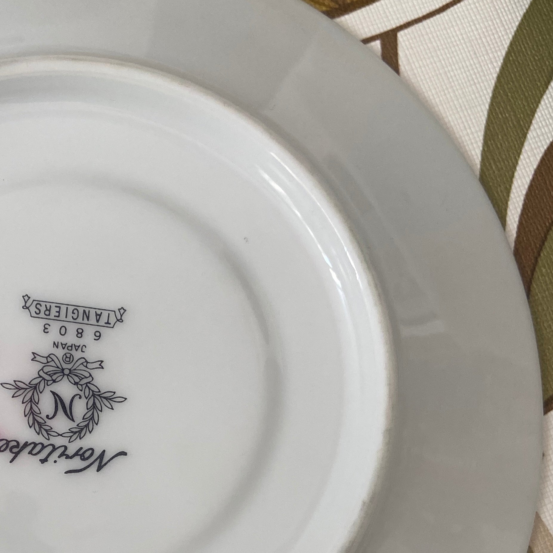 NORITAKE Set of FOUR Cups & Saucers Japan