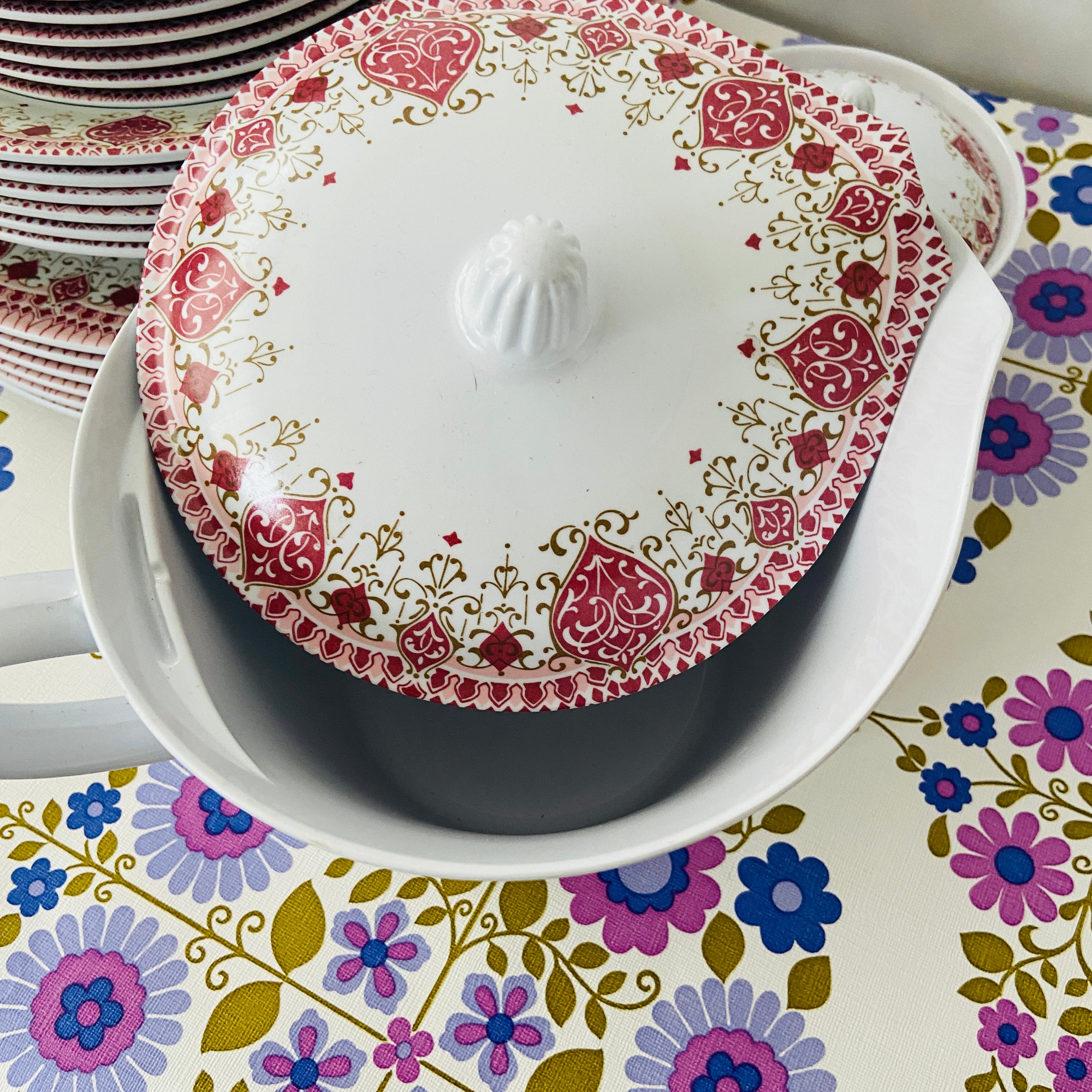 NORITAKE Melamine Dinner Set Camping Caravan FUN Japan