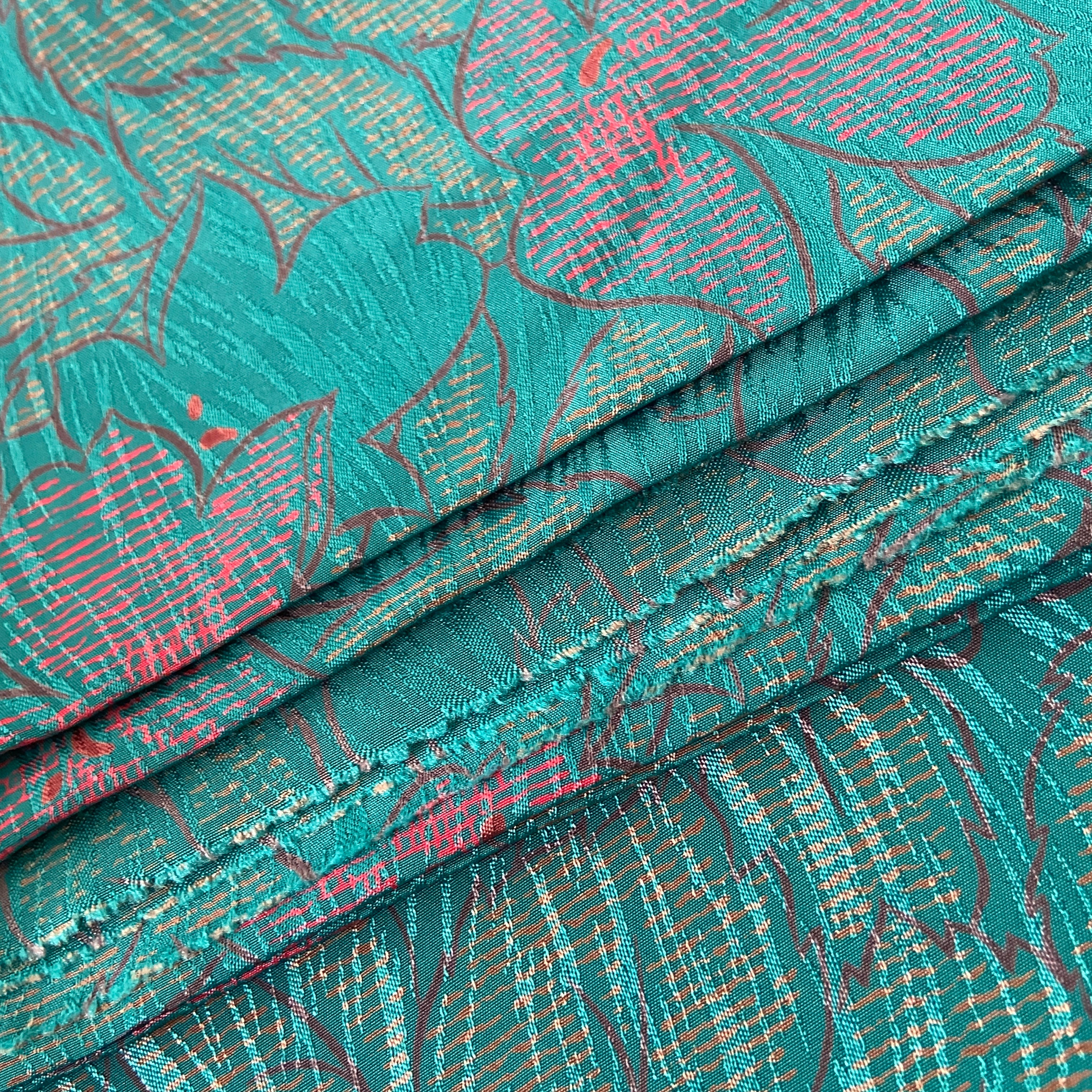 300cms SILKY Smooth Vintage Fabric 80's