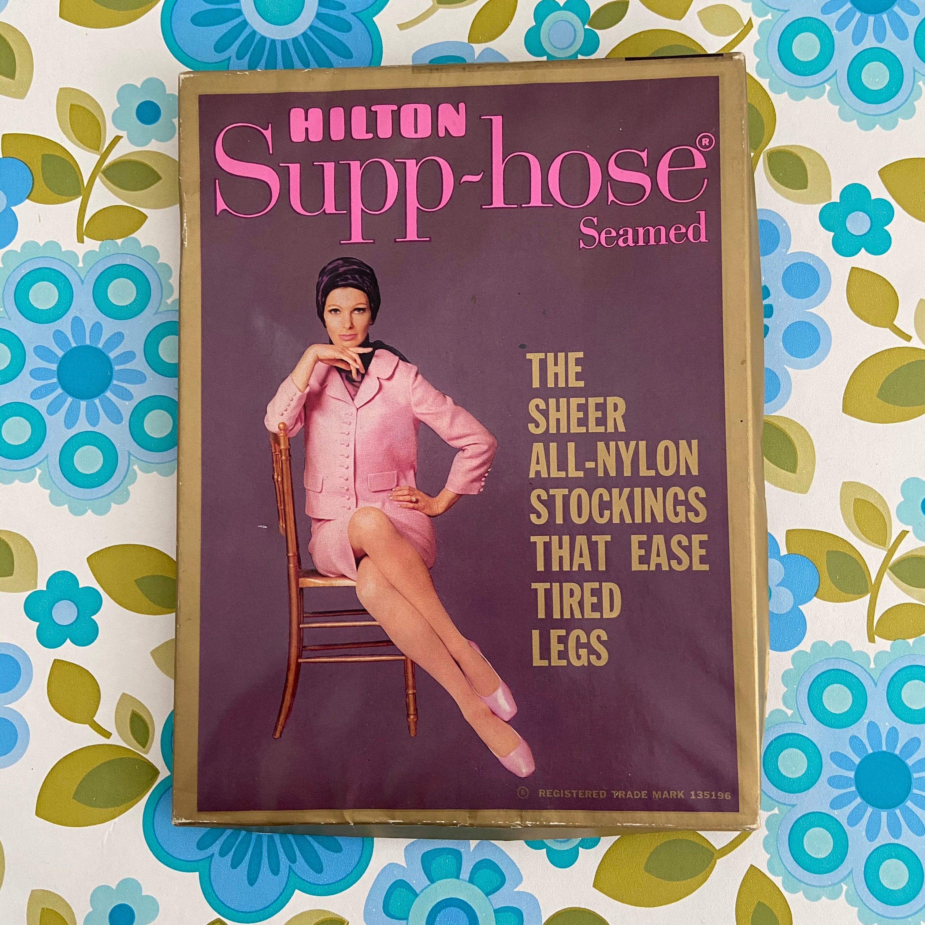 BOXED Retro Panti - HOSE RETRO HILTON Seamed Sheer