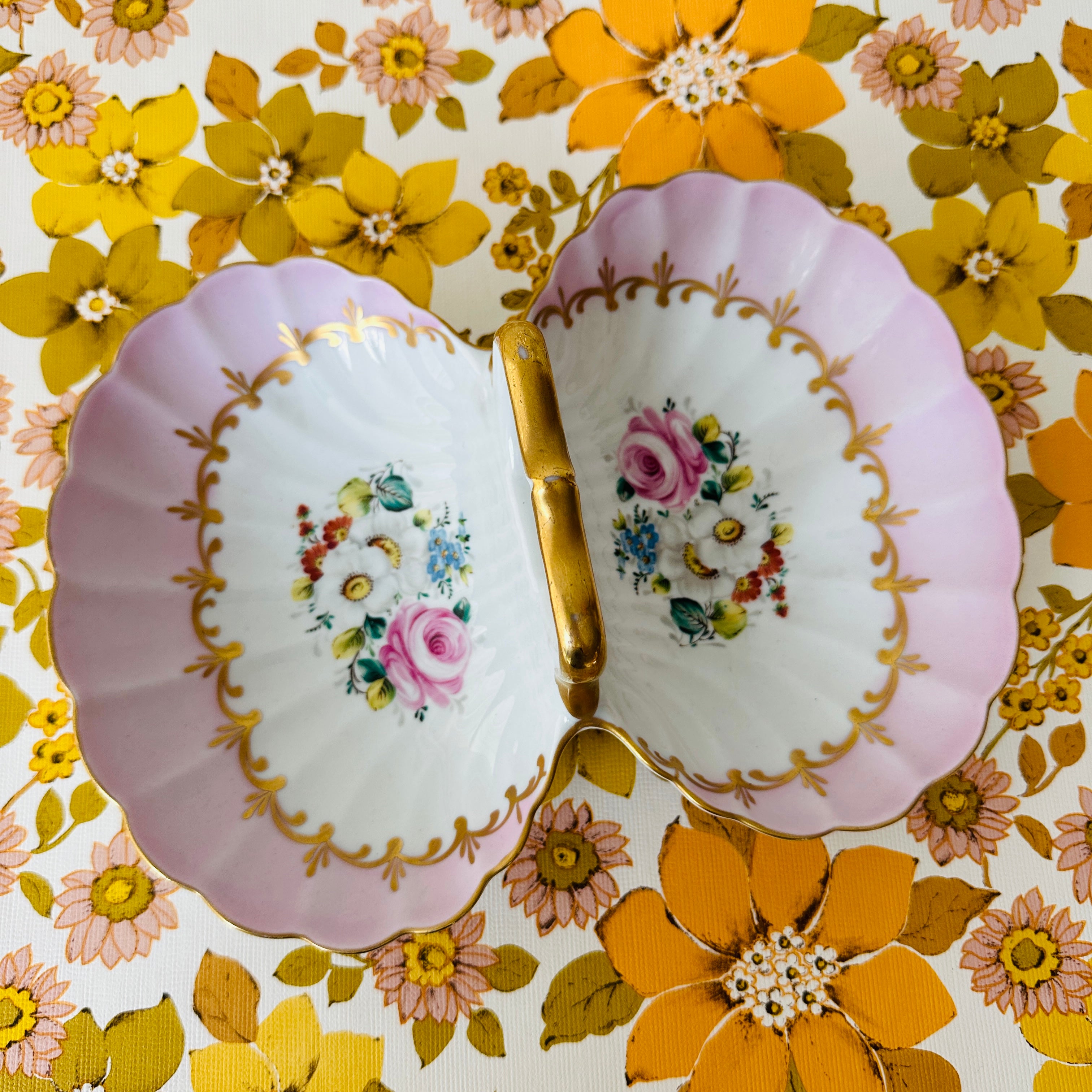 Vieux Versailles Limoges Vintage Dish