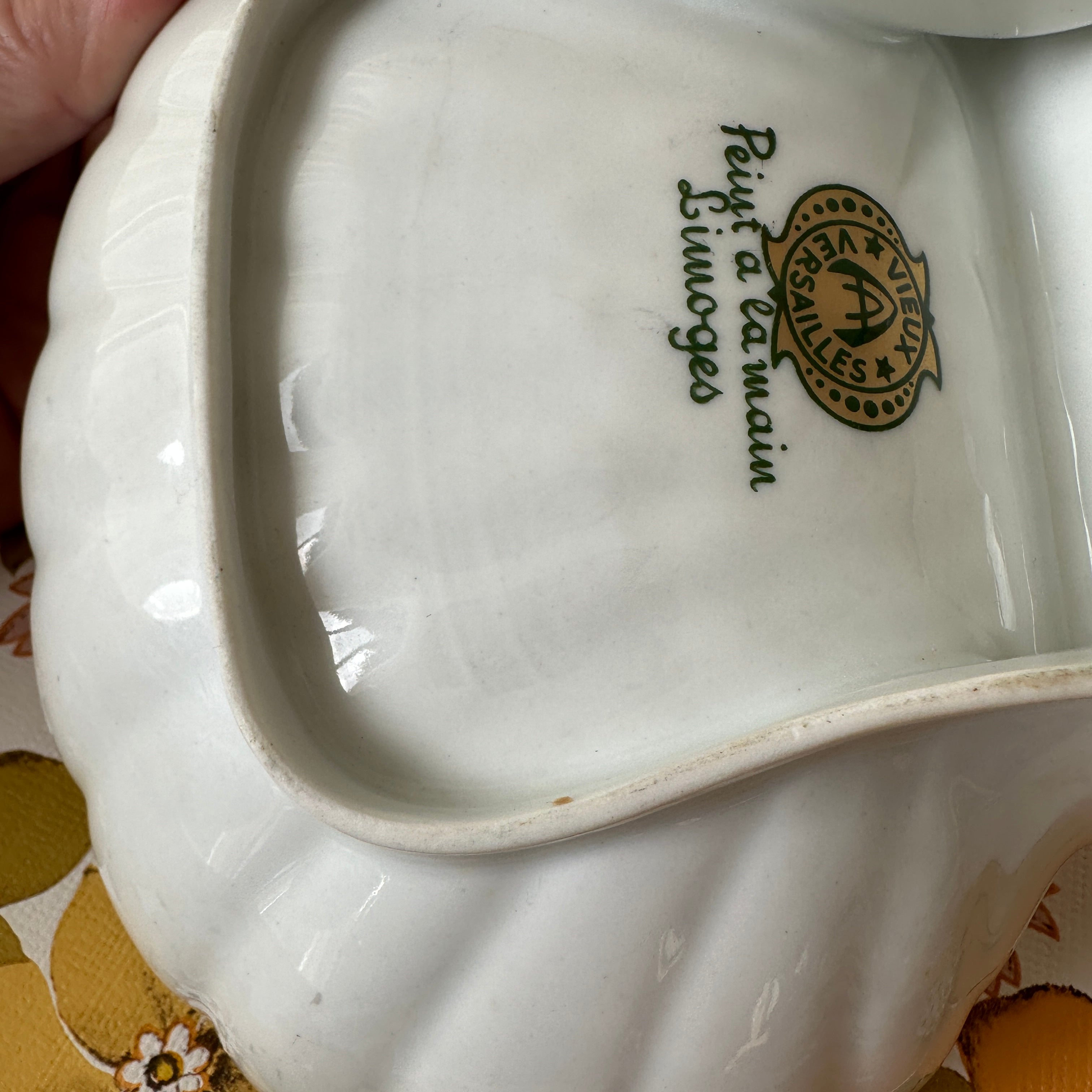 Vieux Versailles Limoges Vintage Dish