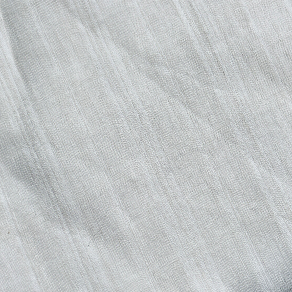 225cms White Sheer Striped Fabric