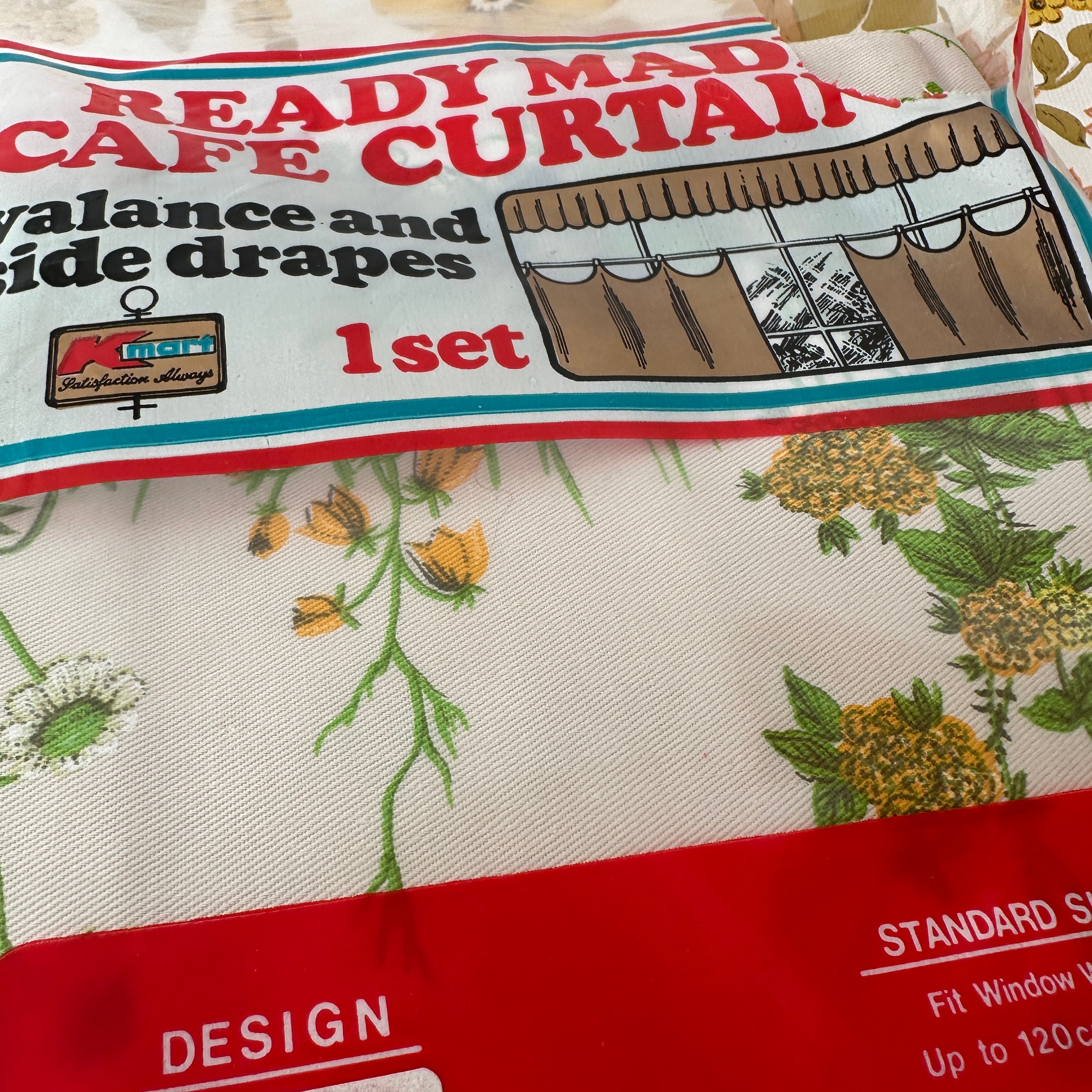 READY Made Cotton Cafe Curtains